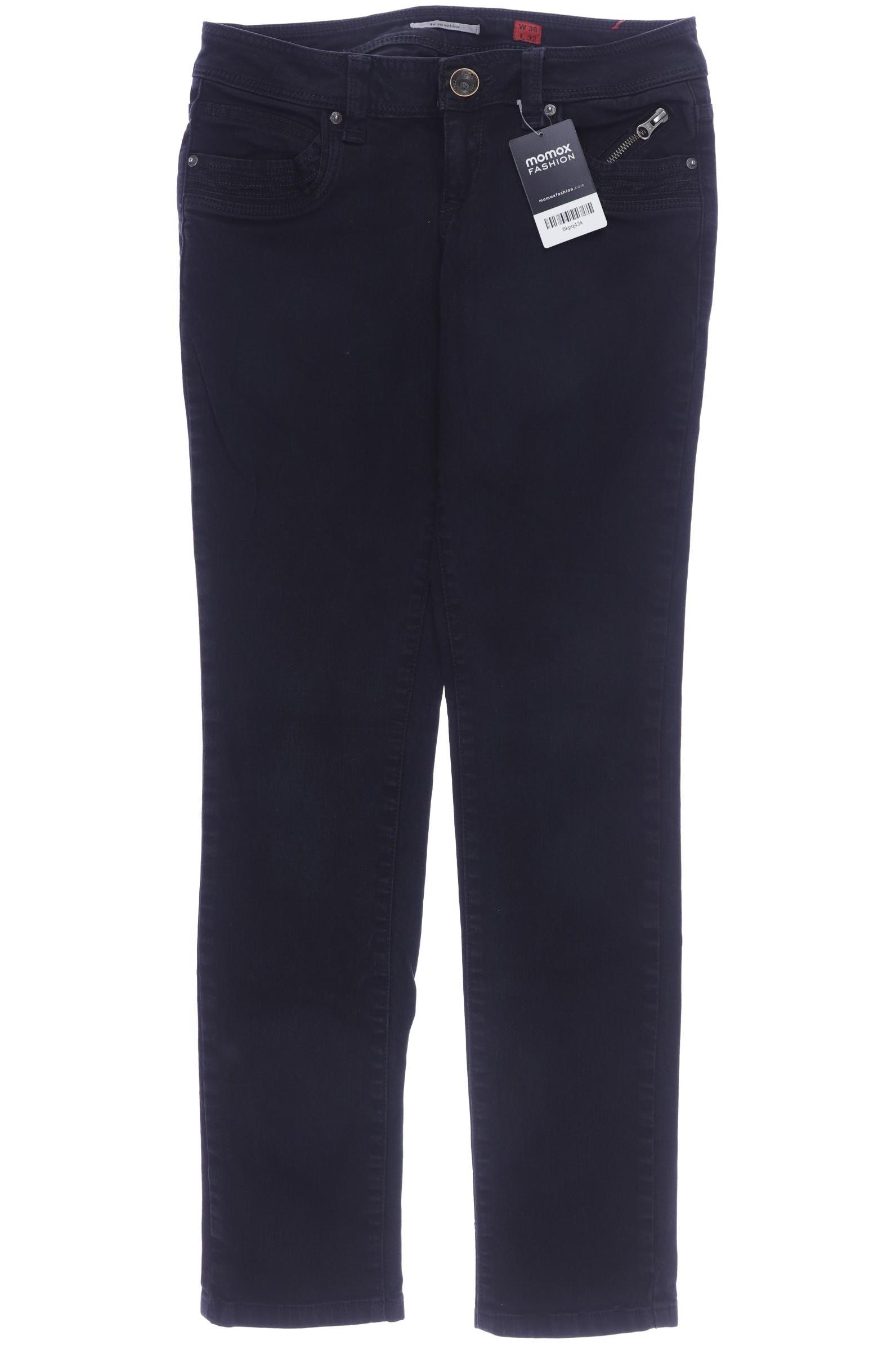 

QS by s.Oliver Damen Jeans, schwarz, Gr. 38