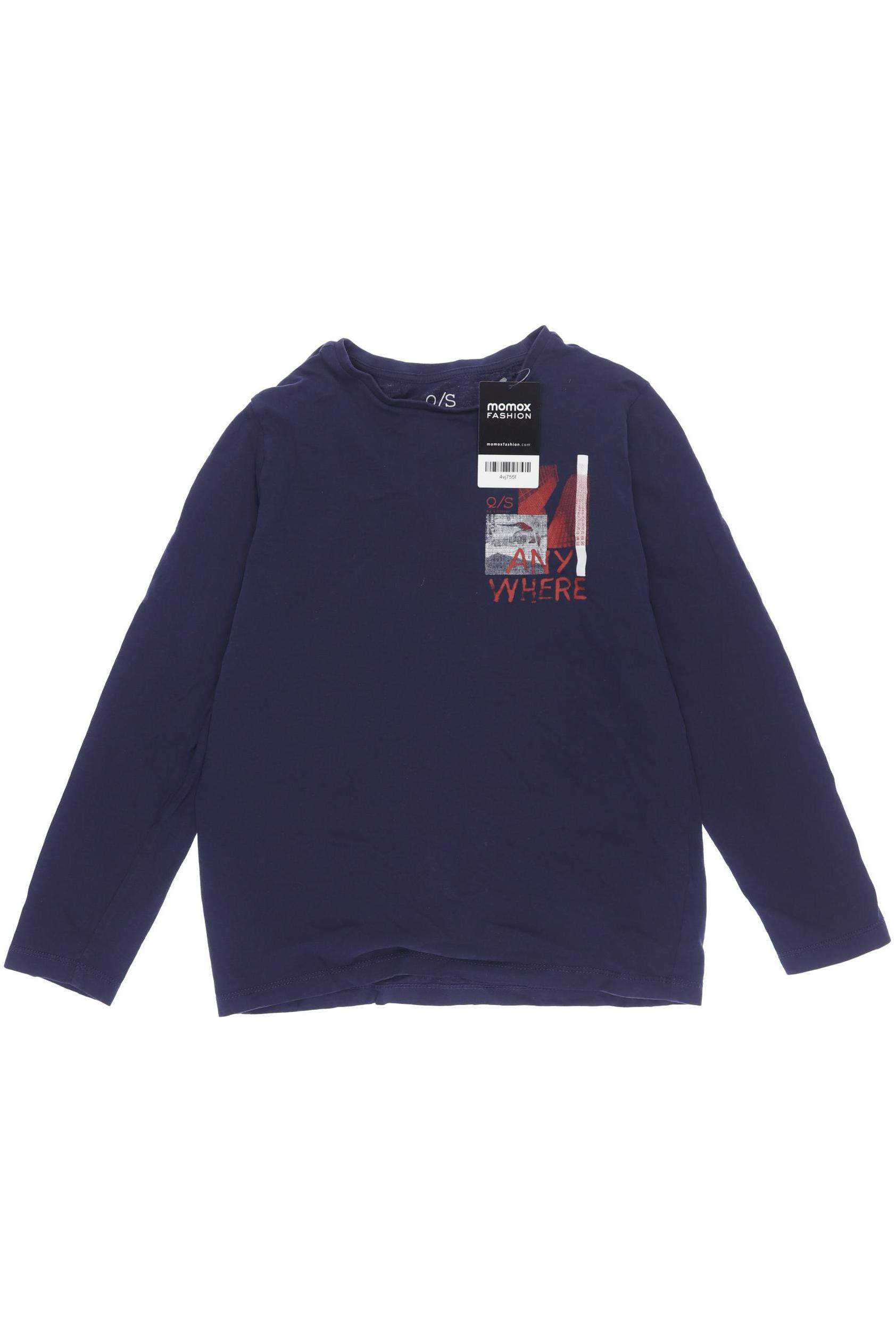 

QS by s.Oliver Herren Langarmshirt, marineblau, Gr. 152