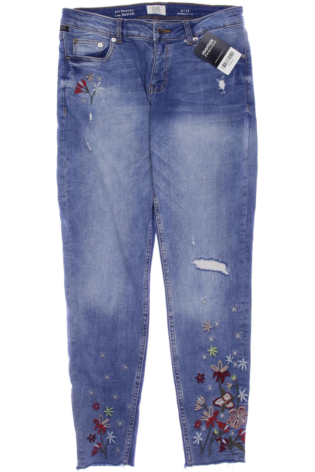 

QS by s.Oliver Damen Jeans, blau, Gr. 34