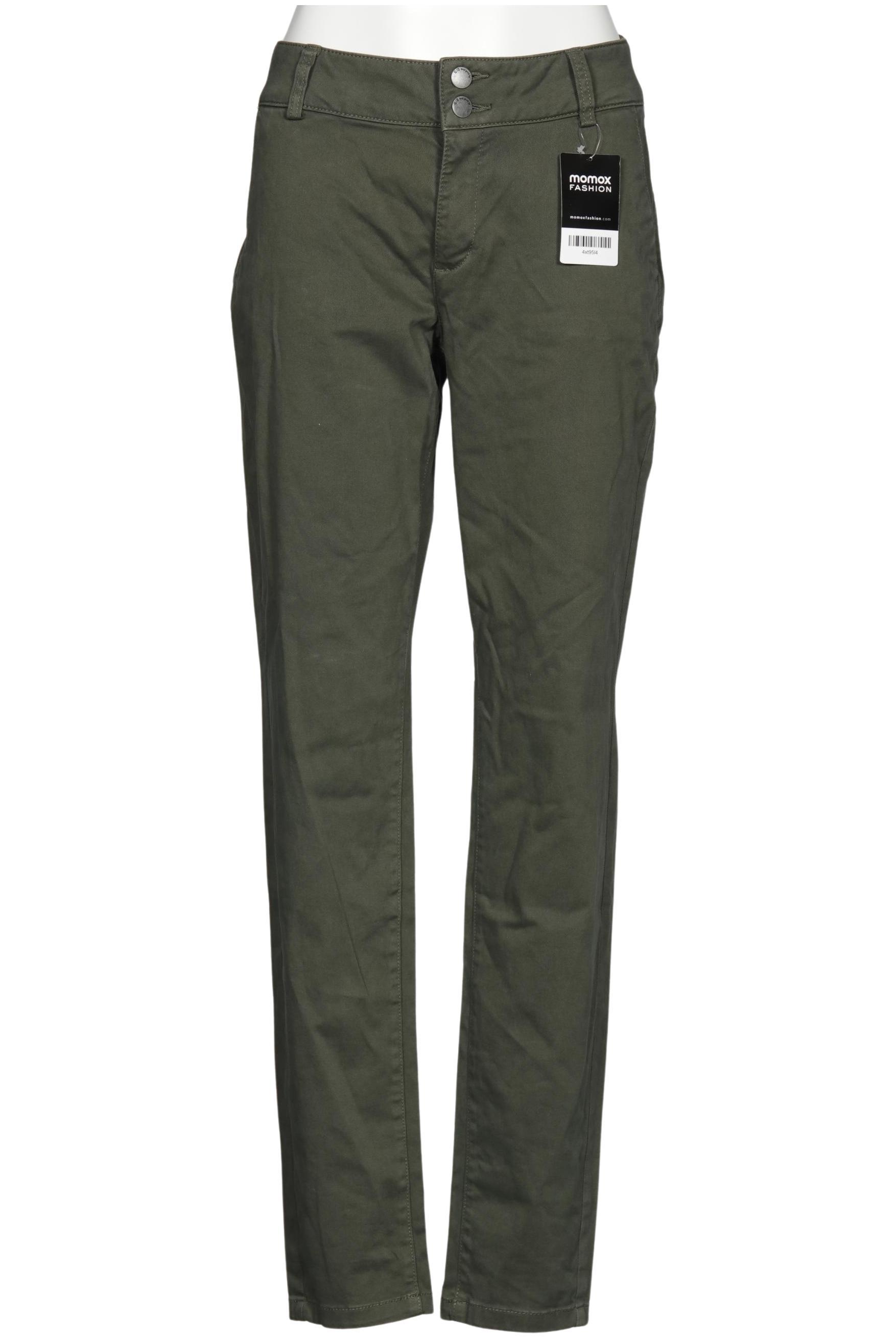 

QS by s.Oliver Damen Stoffhose, grün, Gr. 36