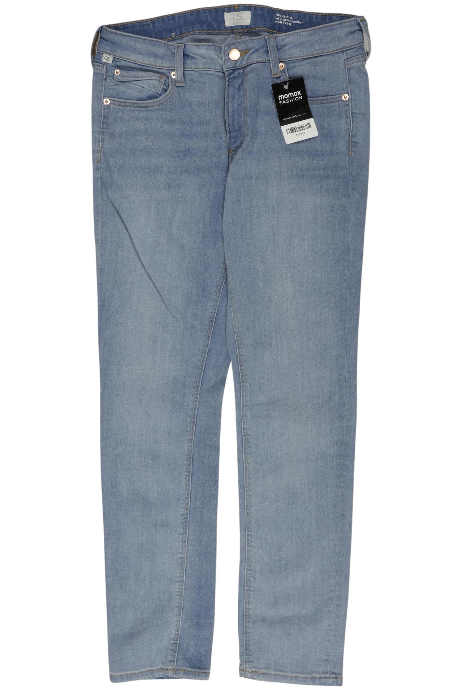 

QS by s.Oliver Damen Jeans, hellblau, Gr. 36
