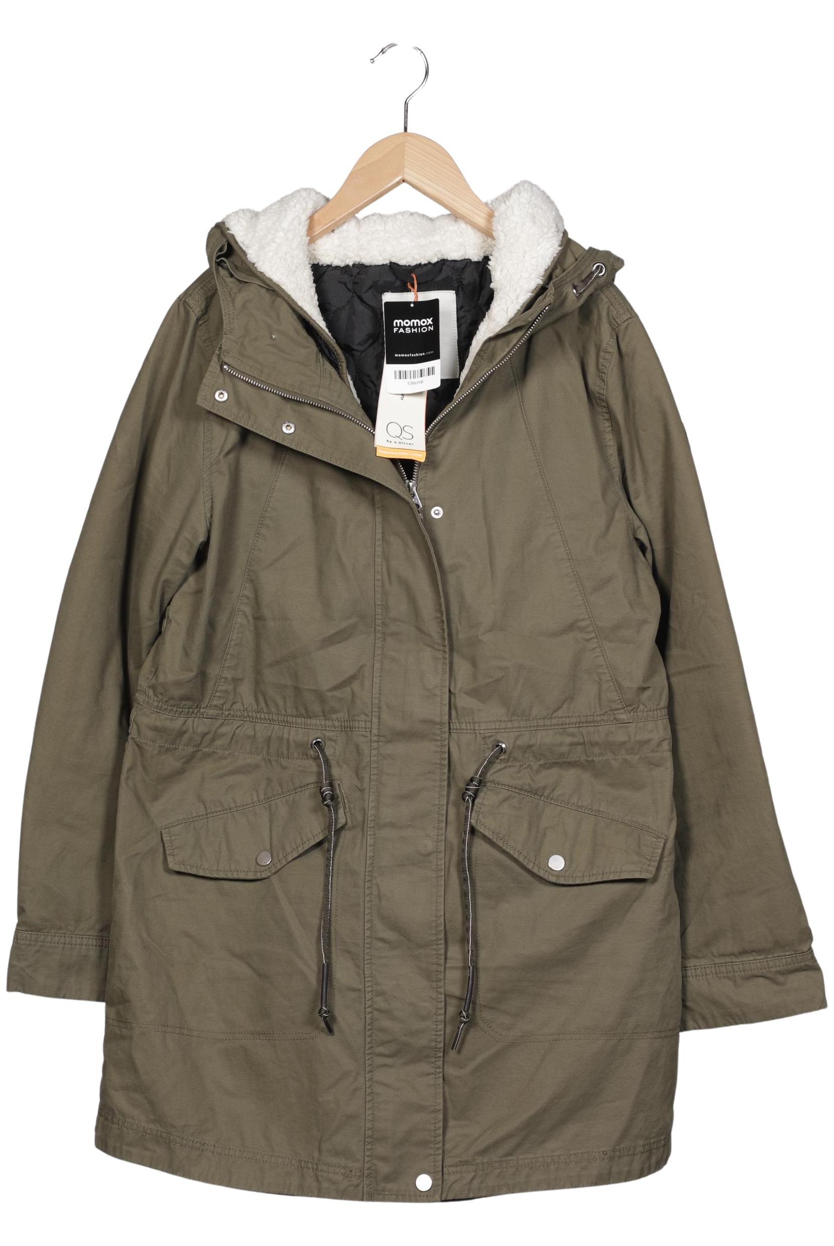 

QS by s.Oliver Damen Jacke, grün, Gr. 42