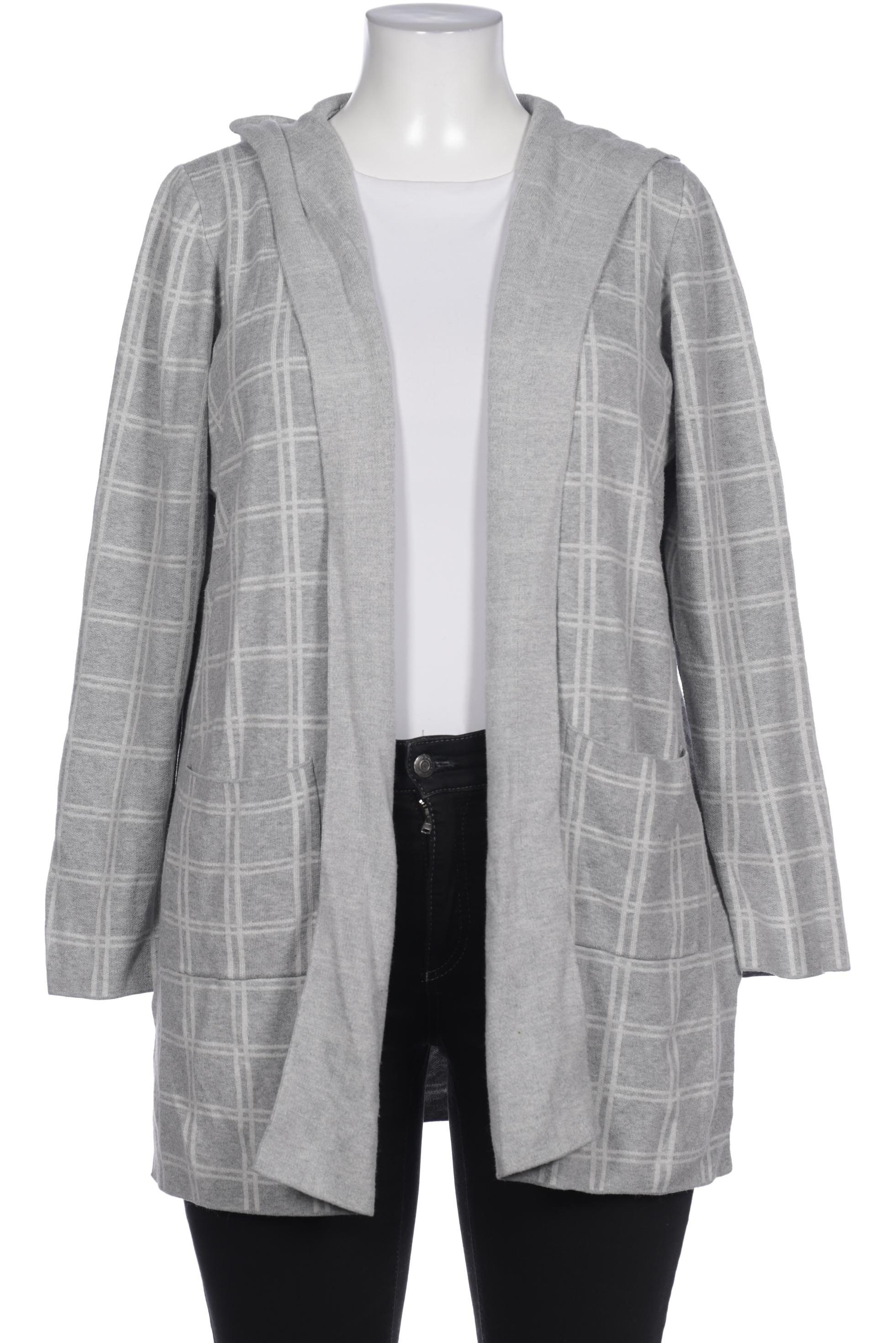 

QS by s.Oliver Damen Strickjacke, grau, Gr. 44