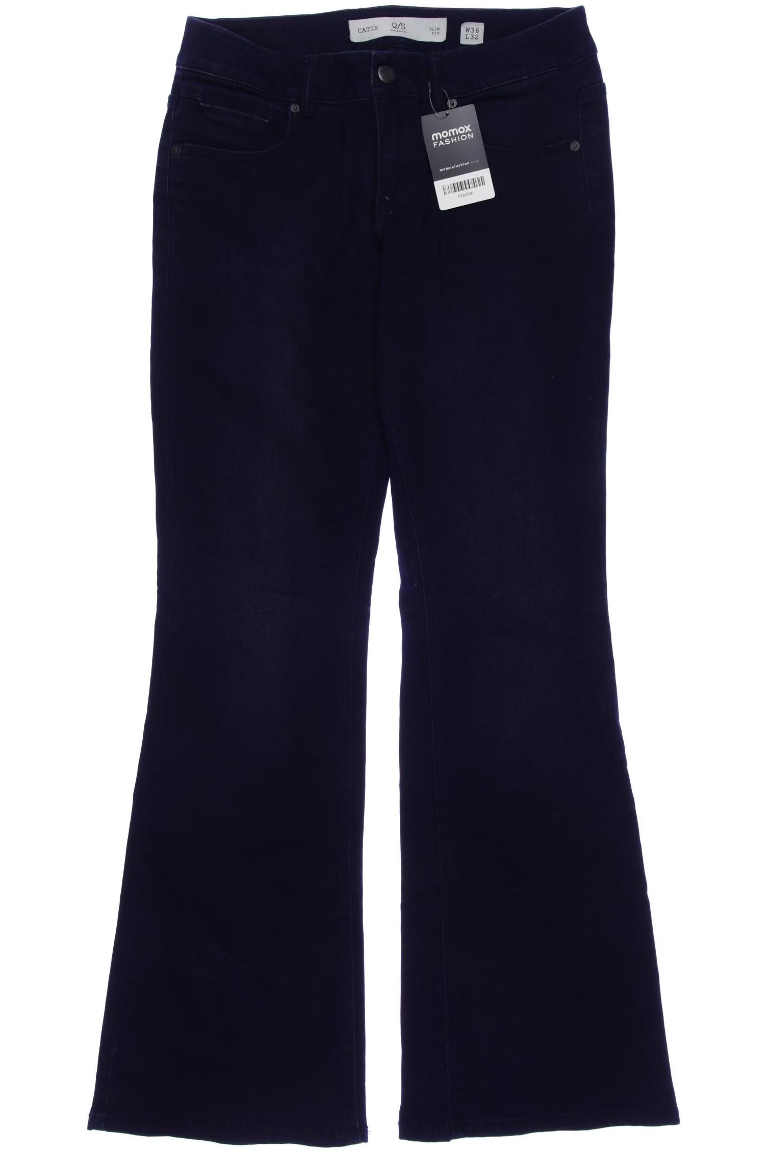 

QS by s.Oliver Damen Jeans, marineblau, Gr. 36