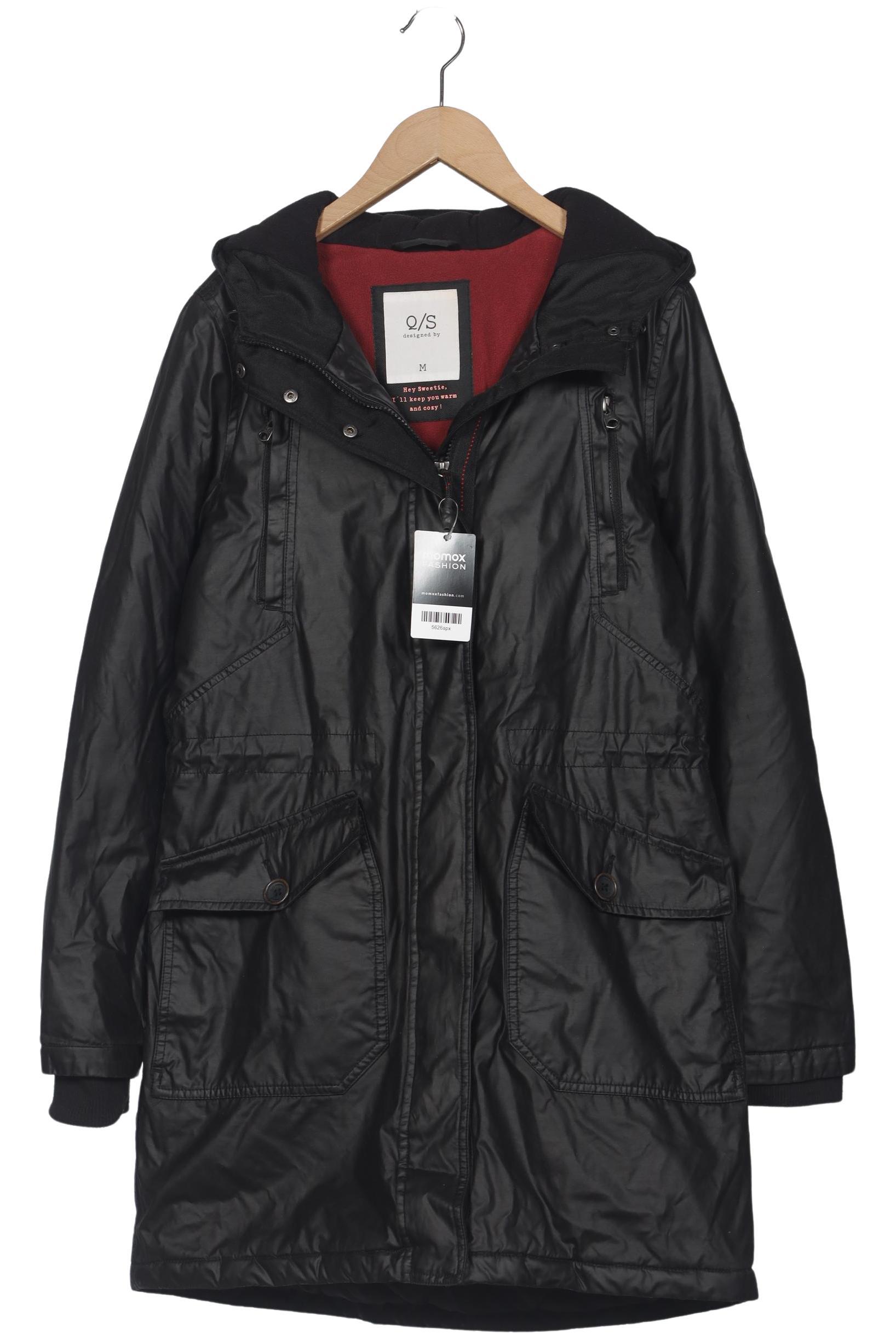 

QS by s.Oliver Damen Mantel, schwarz, Gr. 38