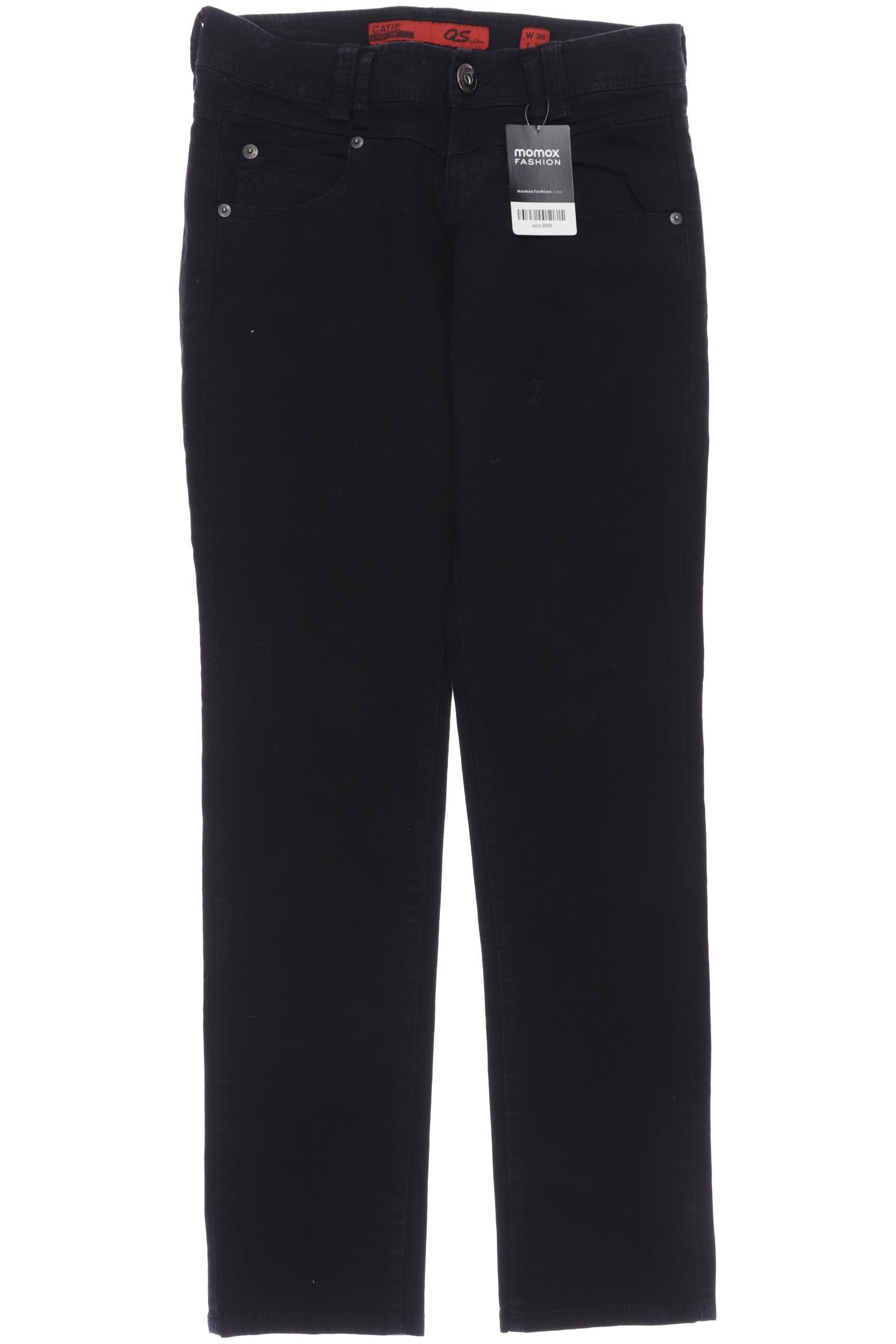 

QS by s.Oliver Damen Jeans, schwarz, Gr. 48