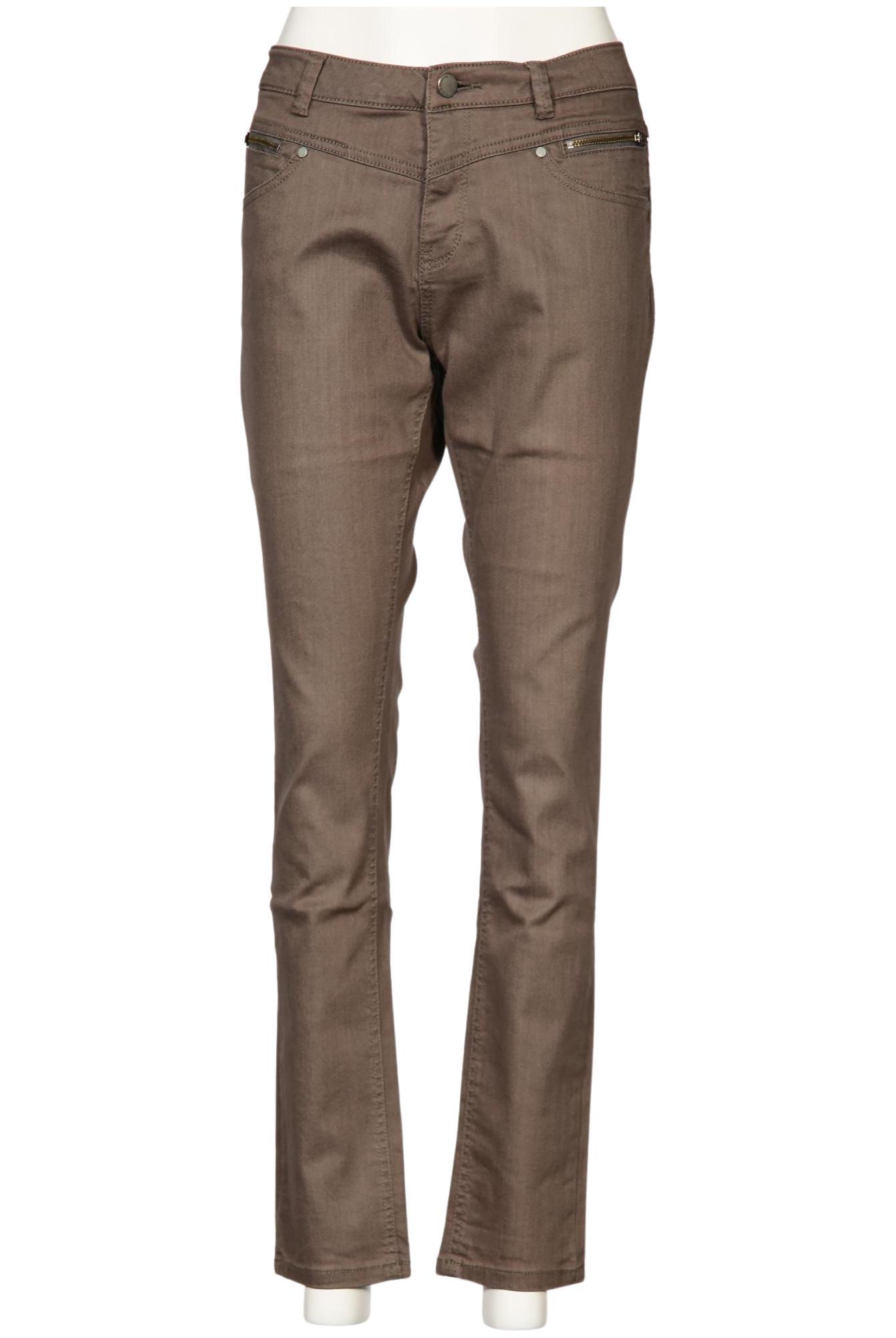 

QS by s.Oliver Damen Jeans, braun, Gr. 40