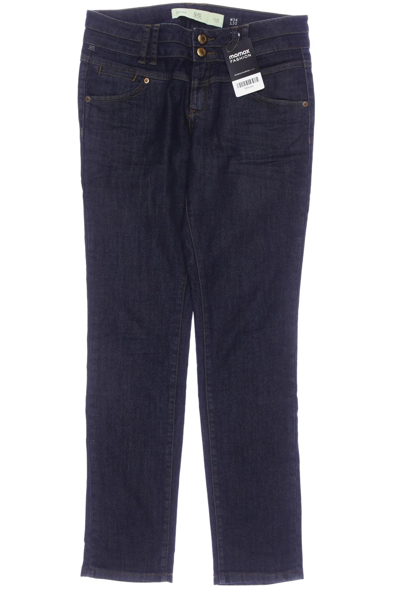 

QS by s.Oliver Damen Jeans, marineblau, Gr. 36