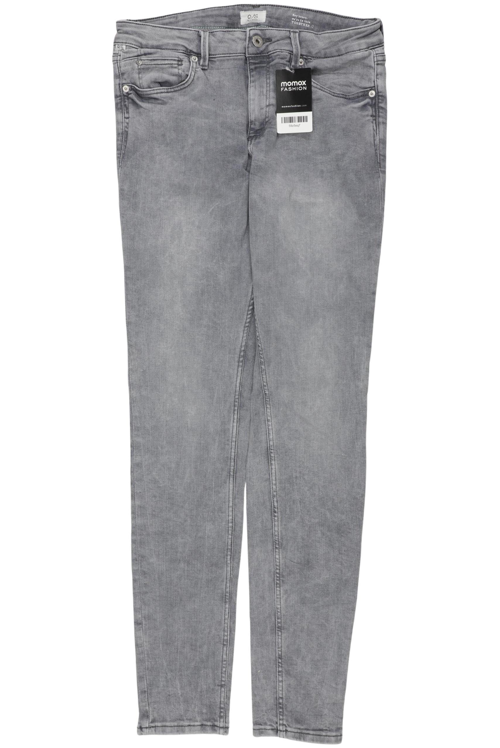 

QS by s.Oliver Damen Jeans, grau, Gr. 38