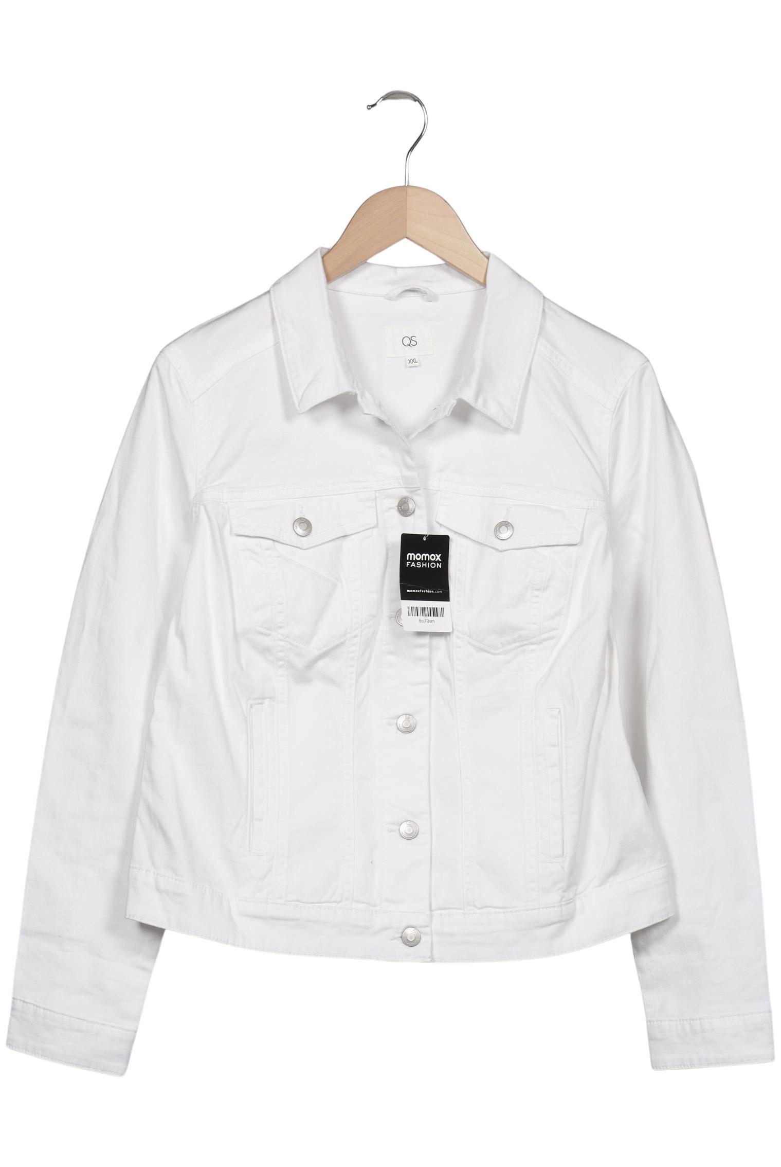 

QS by s.Oliver Damen Jacke, weiß, Gr. 46