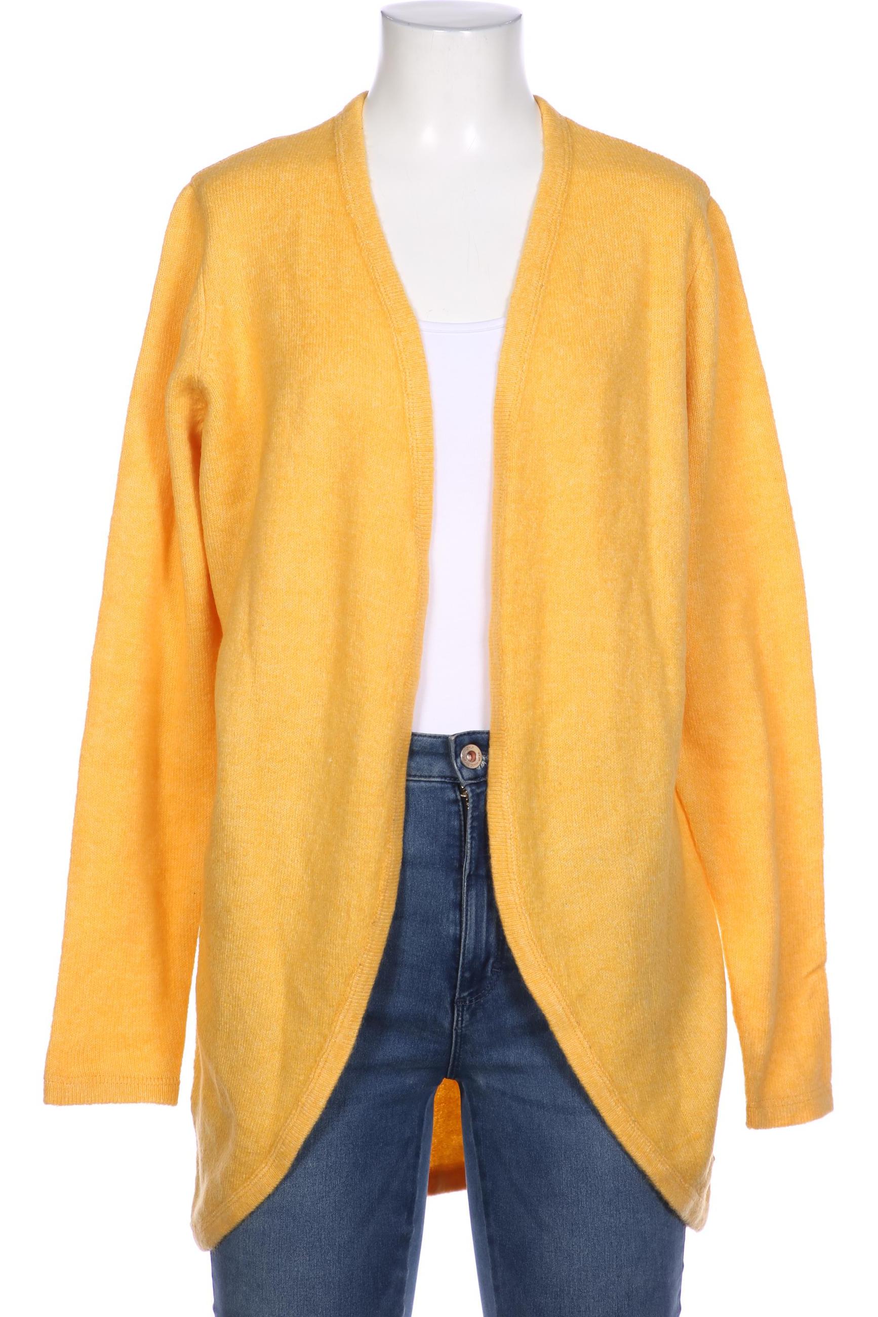 

QS by s.Oliver Damen Strickjacke, gelb, Gr. 36