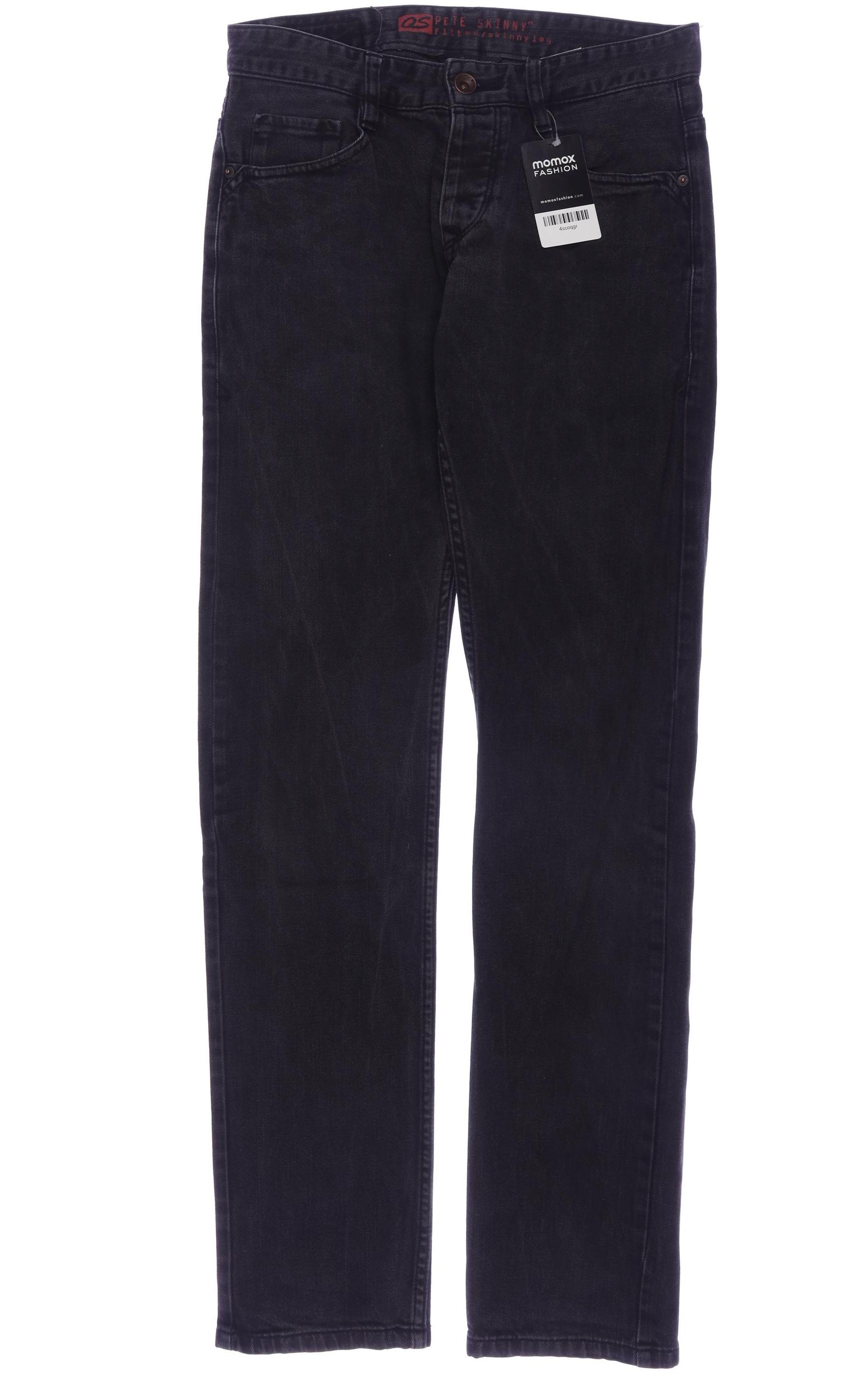 

QS by s.Oliver Herren Jeans, schwarz, Gr. 30