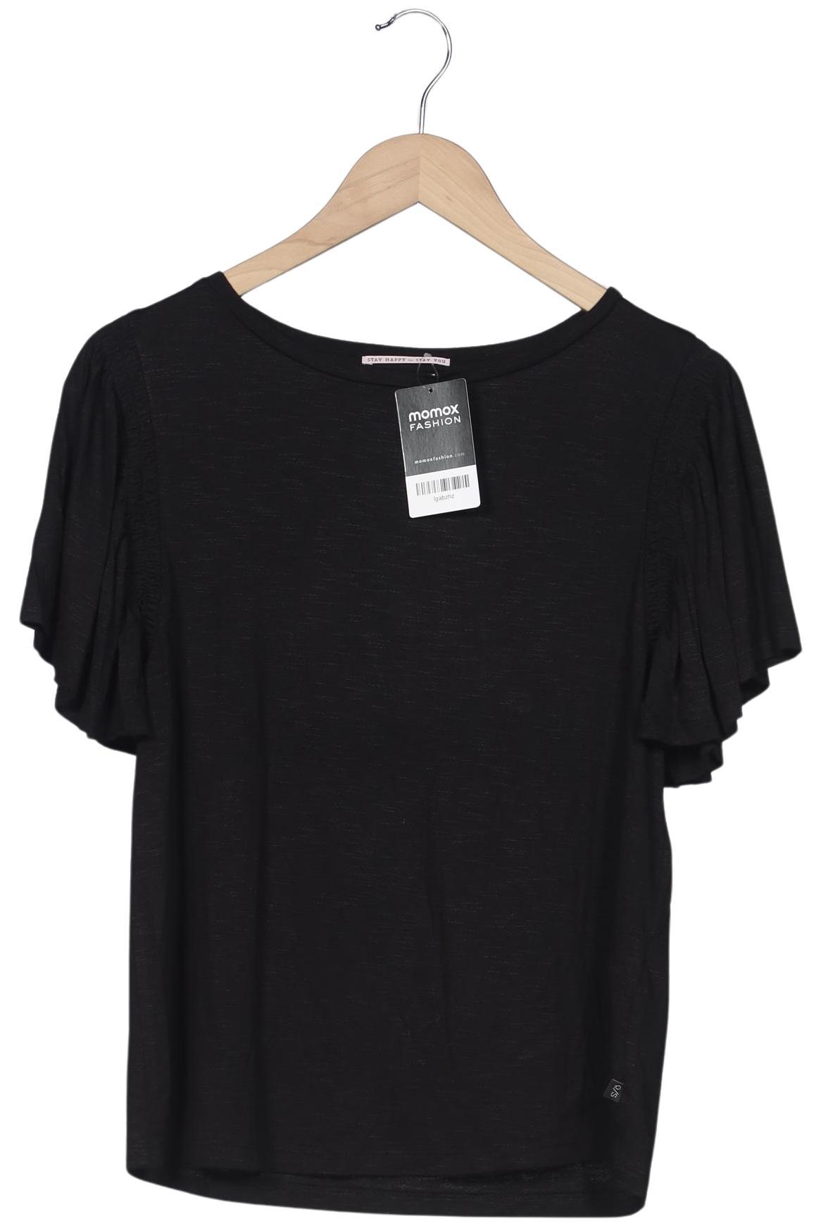 

QS by s.Oliver Damen T-Shirt, schwarz, Gr. 38