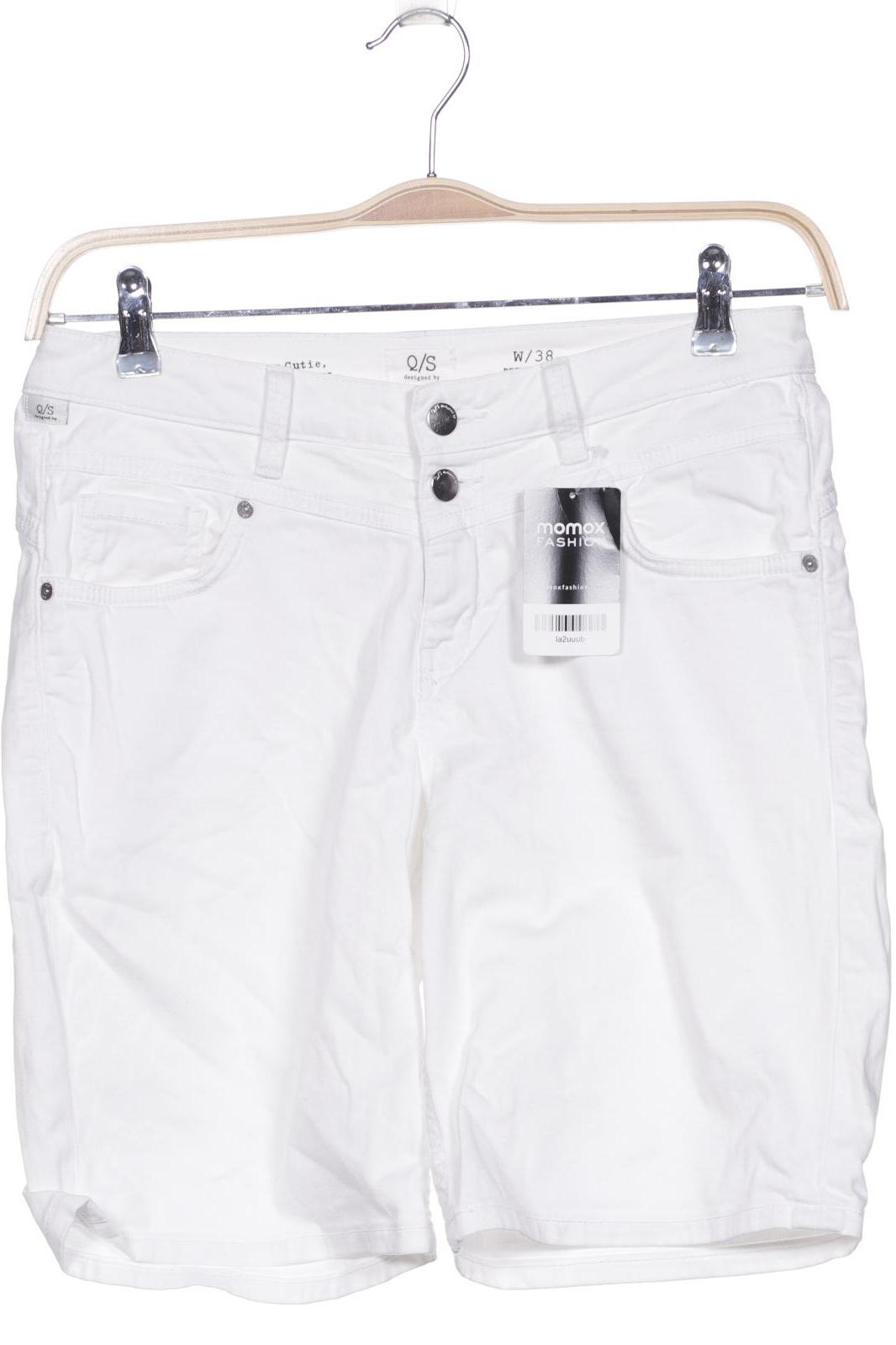 

QS by s.Oliver Damen Shorts, weiß, Gr. 38