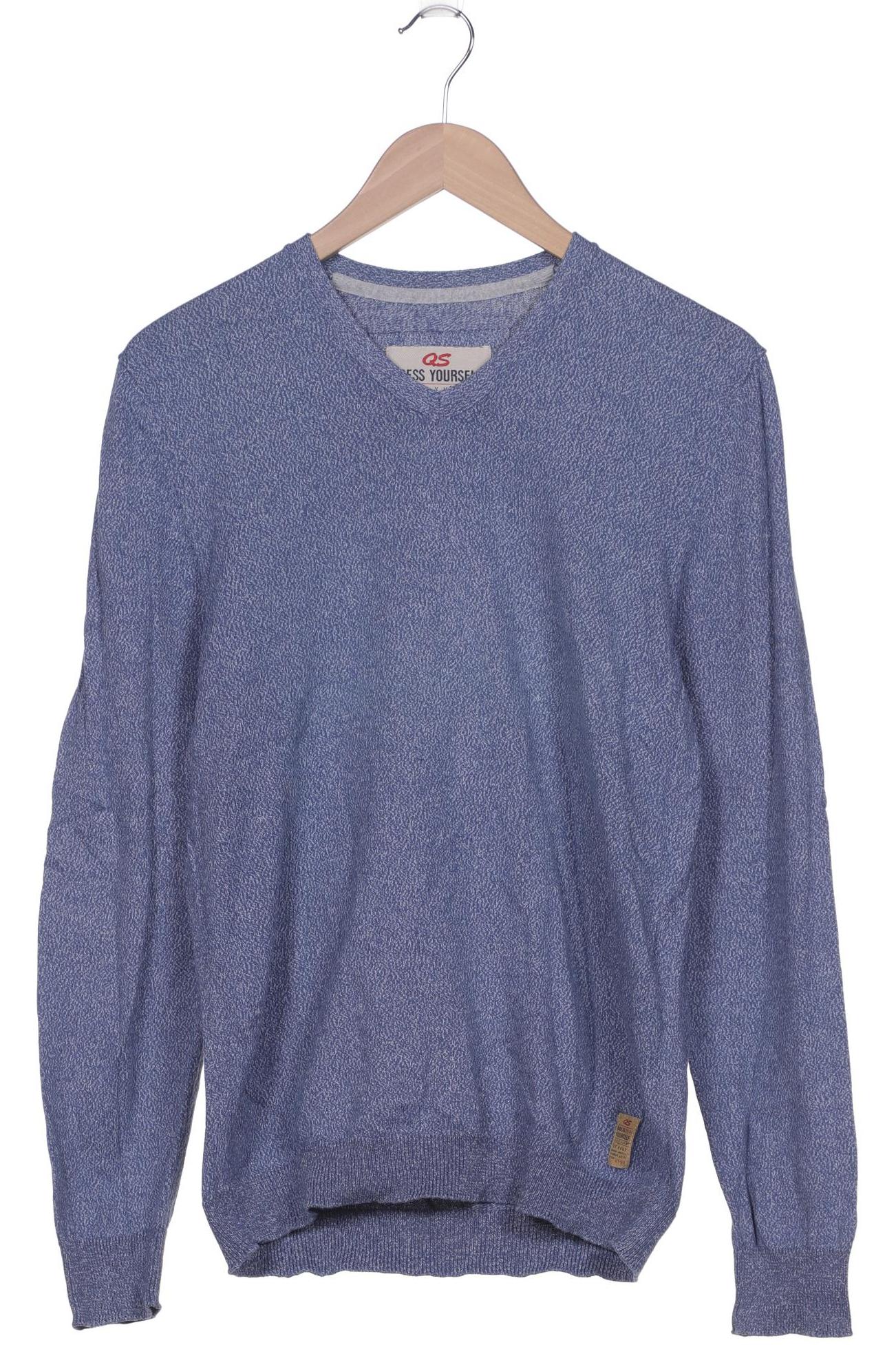 

QS by s.Oliver Herren Pullover, blau