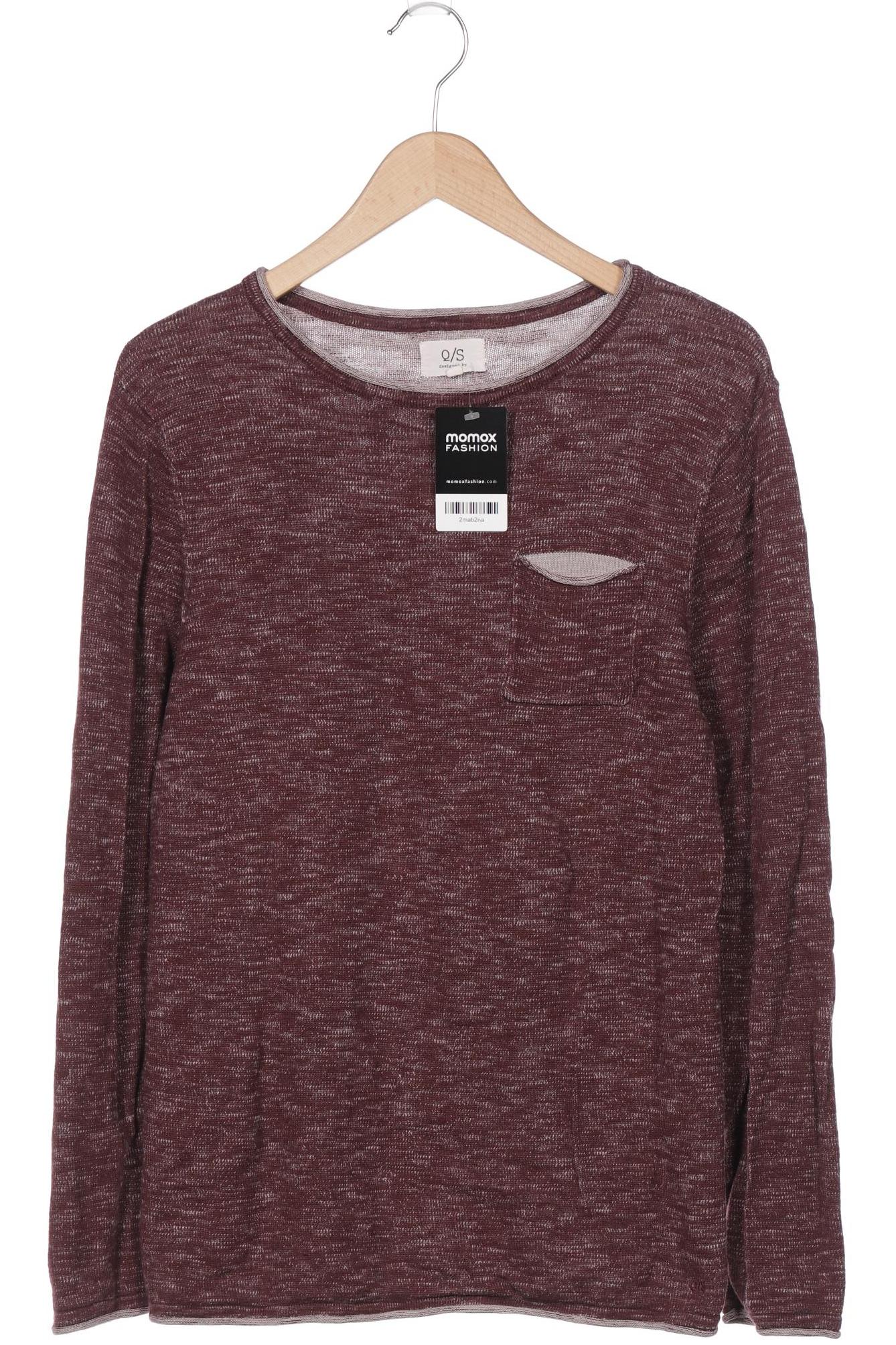 

QS by s.Oliver Herren Pullover, bordeaux, Gr. 48