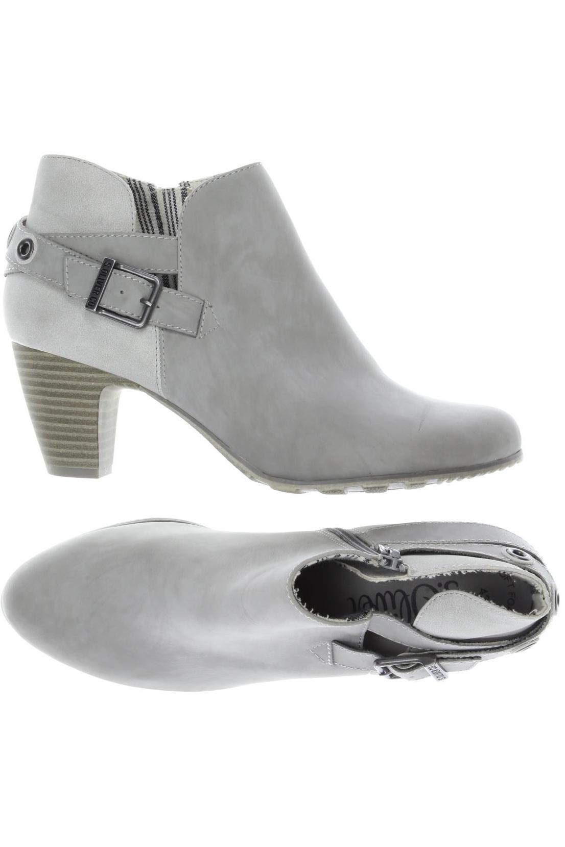 

QS by s.Oliver Damen Stiefelette, grau, Gr. 42