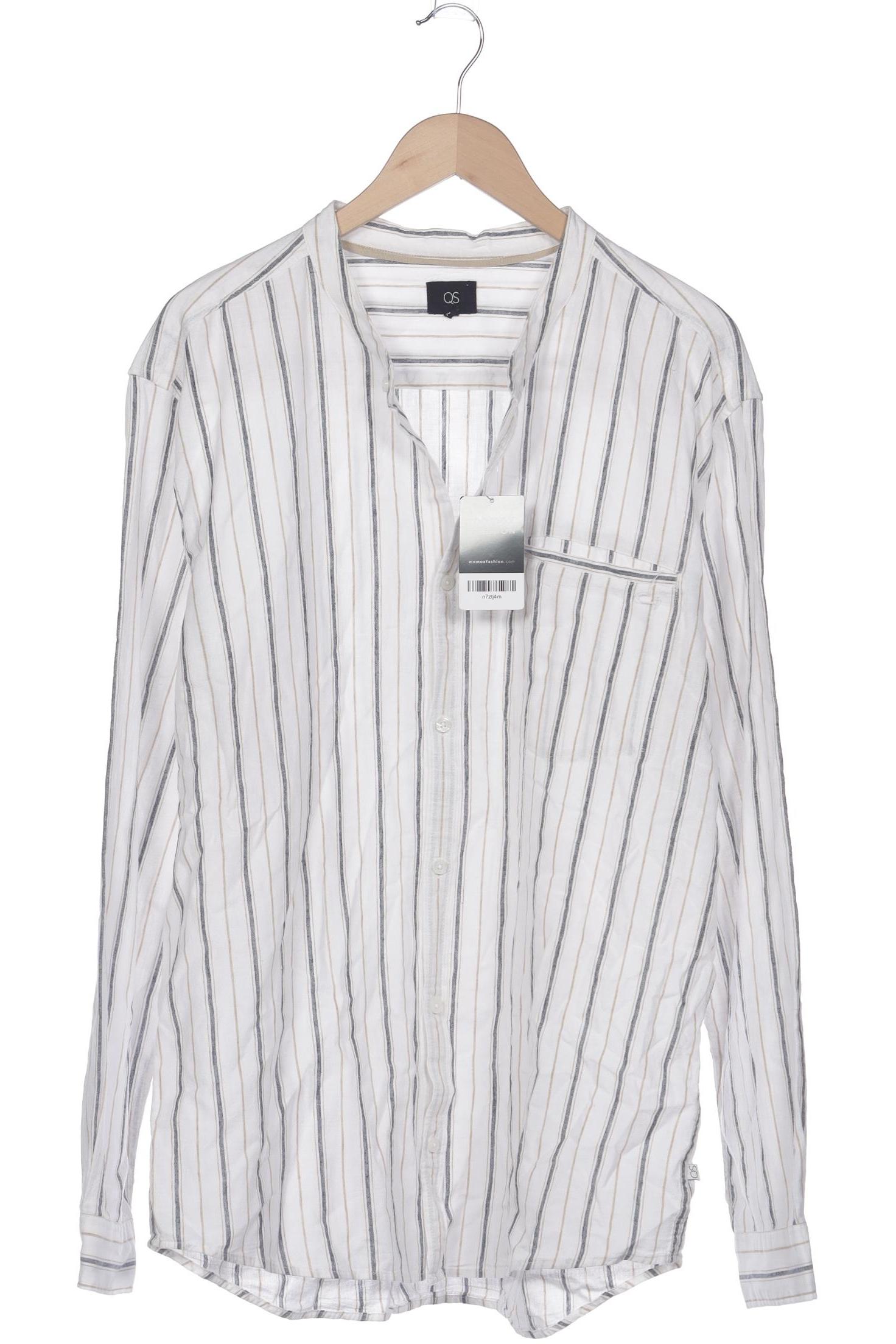 Thumbnail - QS by s.Oliver Herren Hemd, weiß, Gr. 56