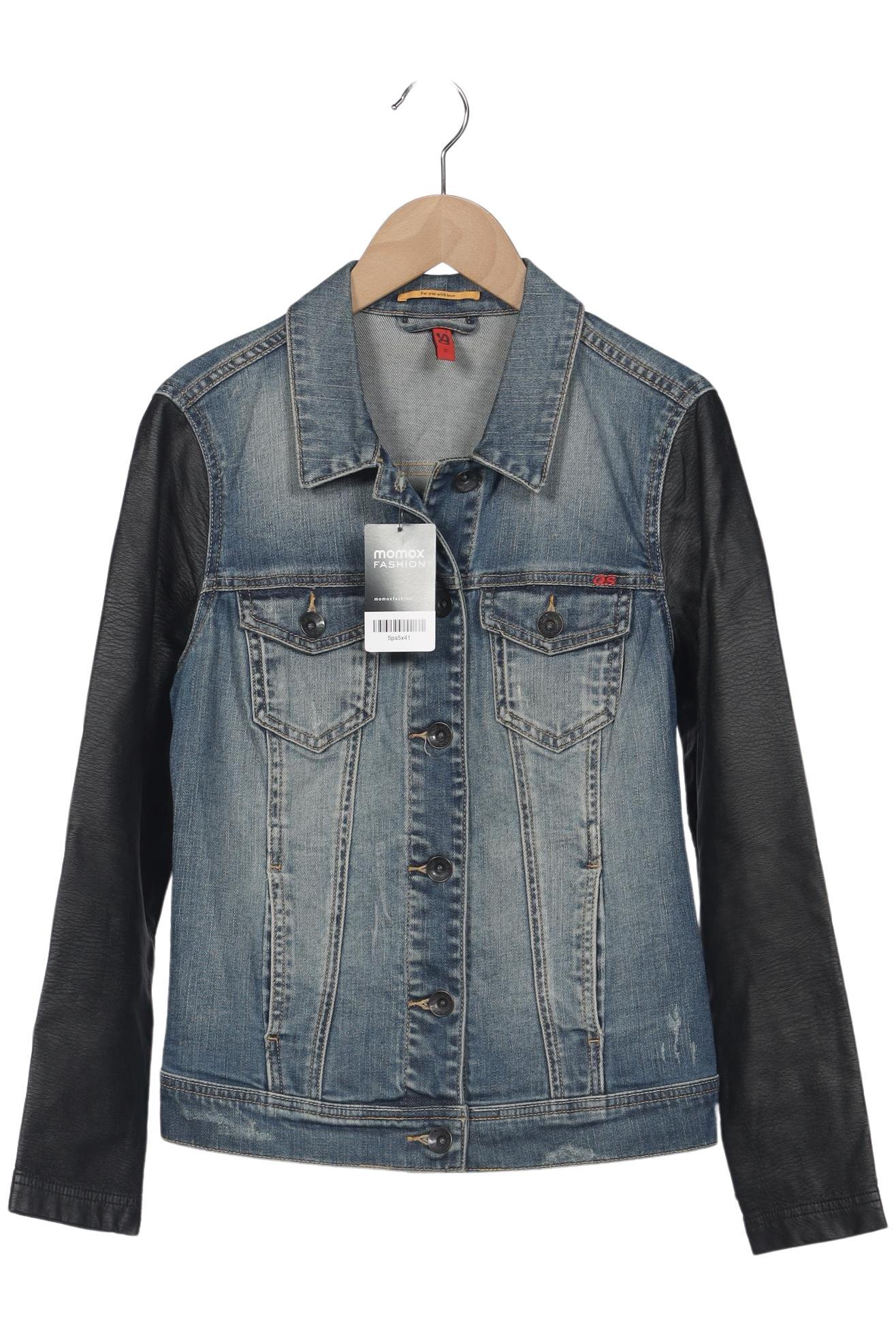 

QS by s.Oliver Damen Jacke, blau, Gr. 36