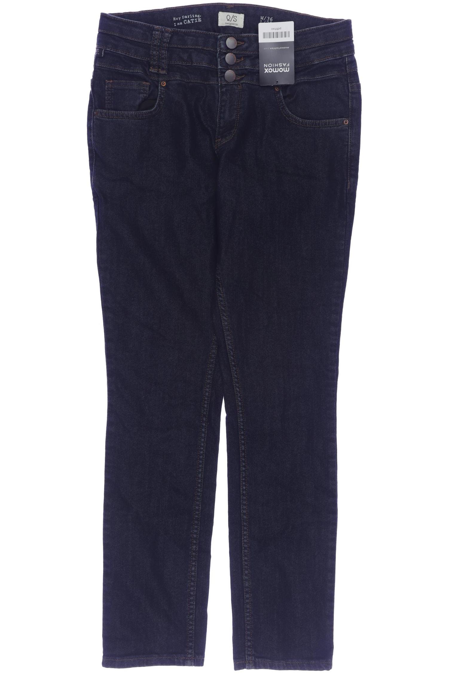 

QS by s.Oliver Damen Jeans, marineblau, Gr. 36