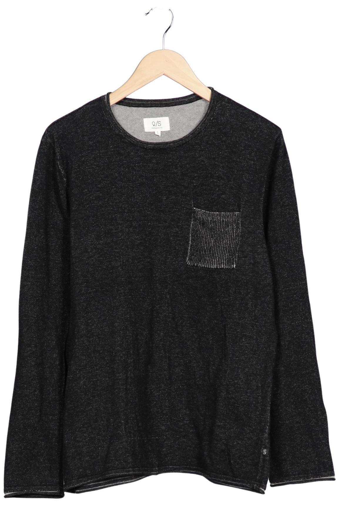 

QS by s.Oliver Herren Pullover, grau, Gr. 52