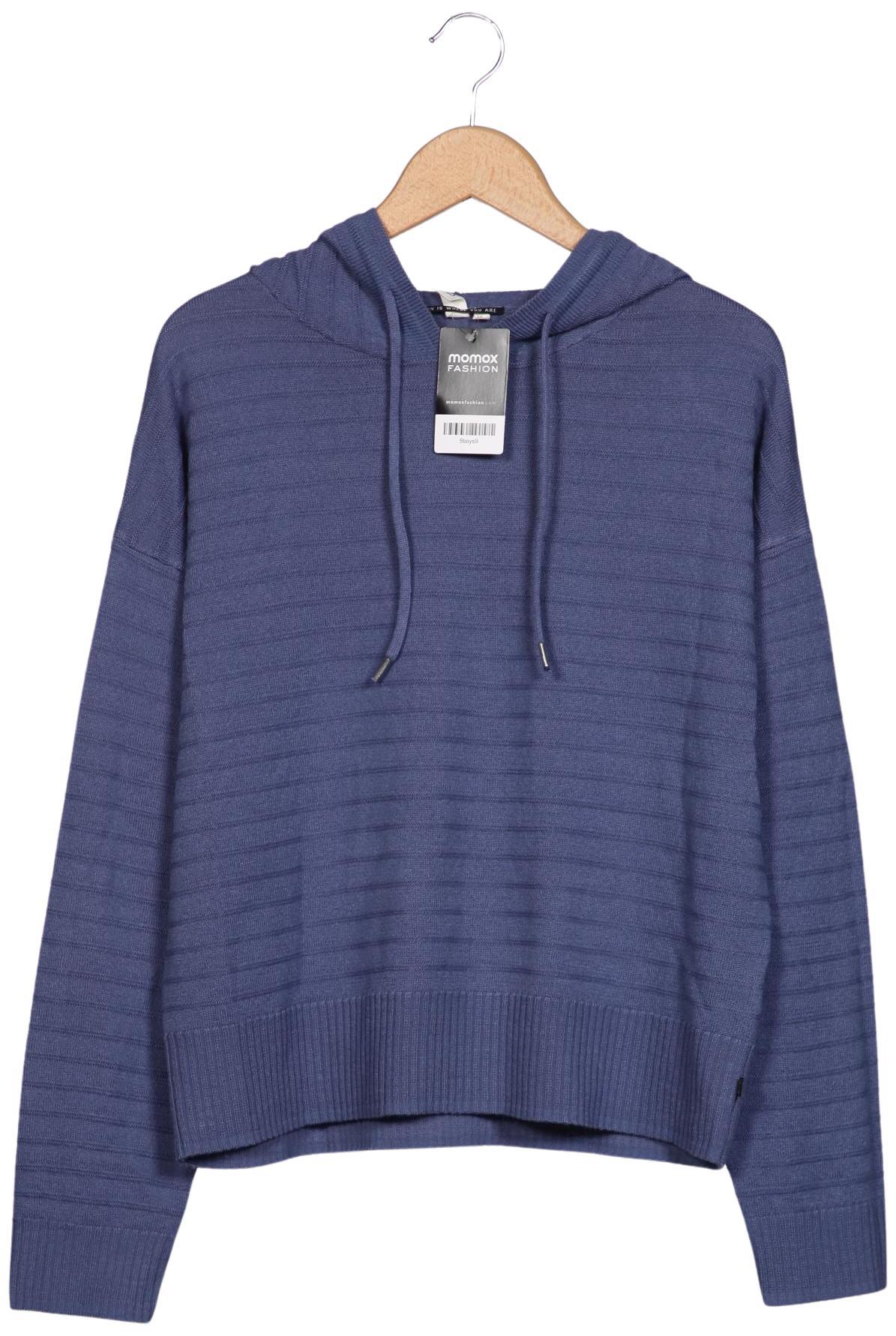 

QS by s.Oliver Damen Kapuzenpullover, blau, Gr. 44