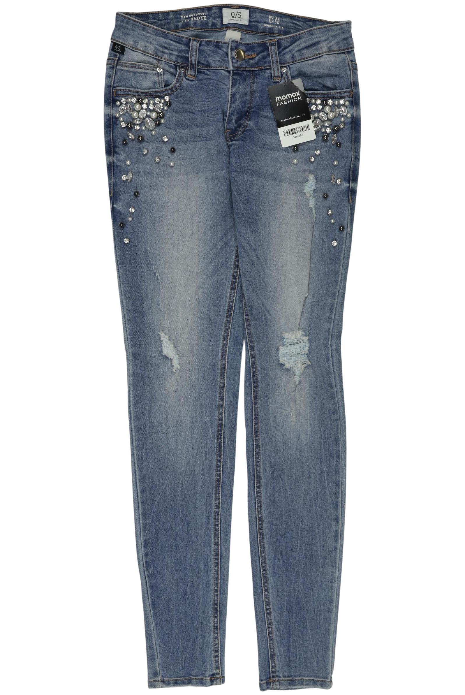 

QS by s.Oliver Damen Jeans, blau, Gr. 34