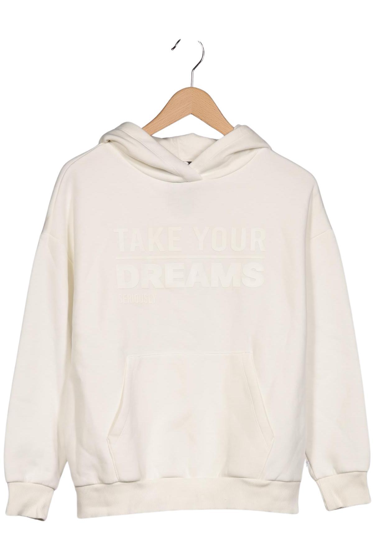 

QS by s.Oliver Damen Kapuzenpullover, weiß, Gr. 46