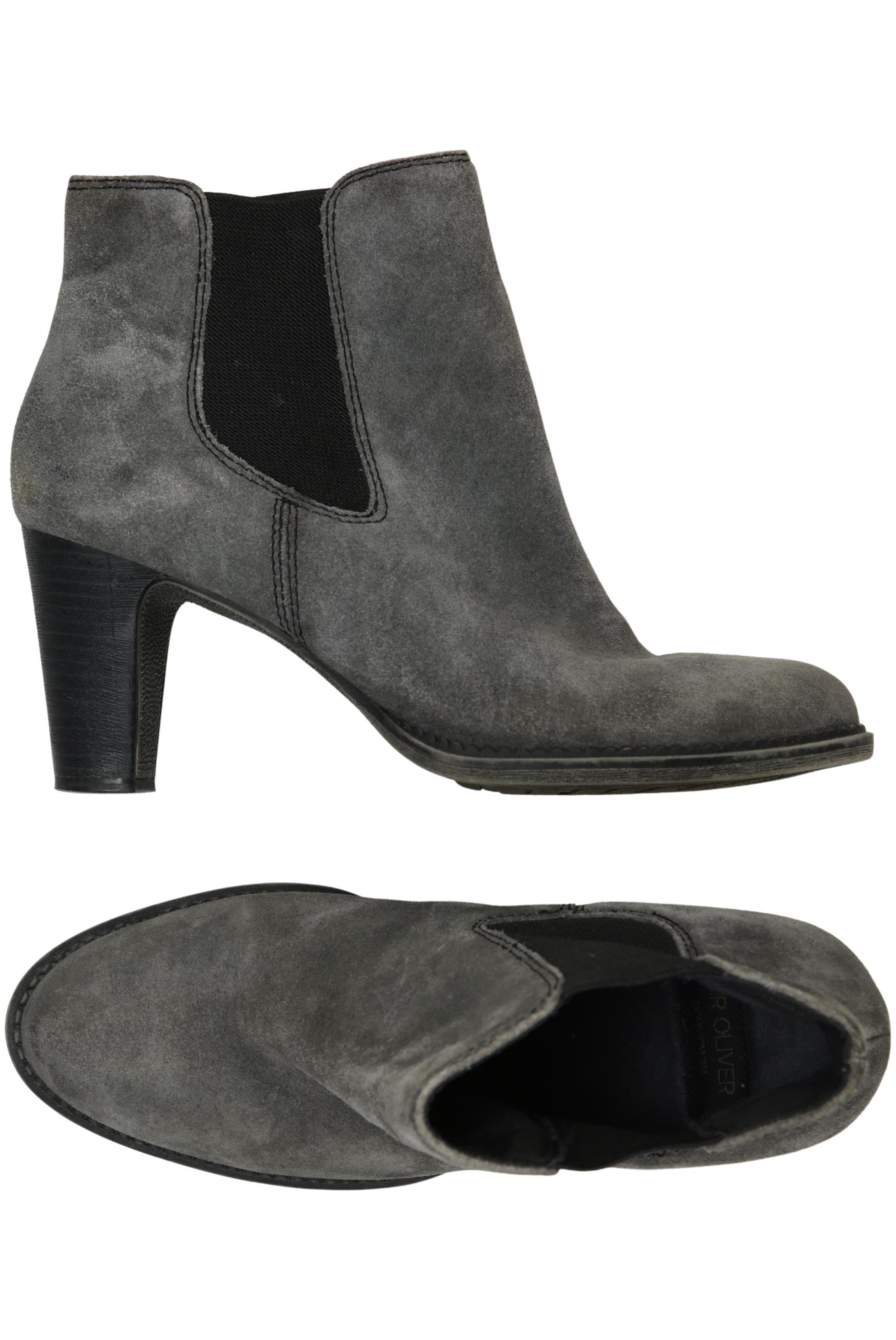 

QS by s.Oliver Damen Stiefelette, grau, Gr. 41