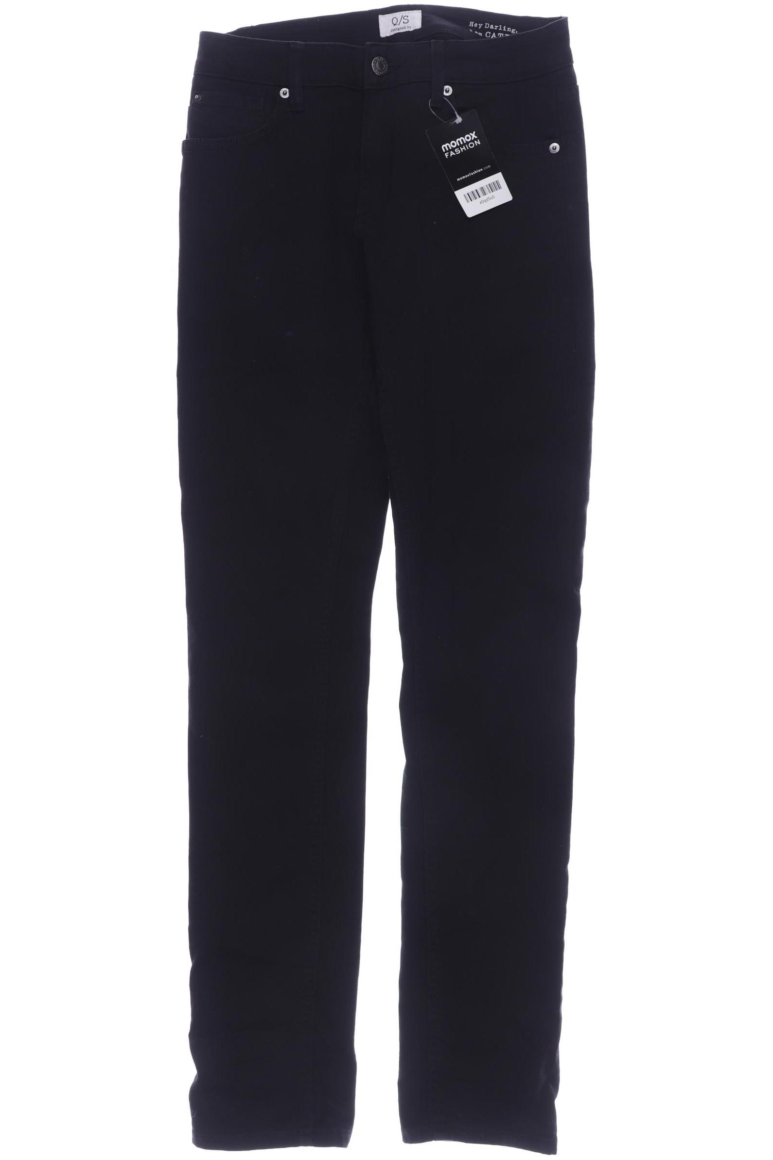 

QS by s.Oliver Damen Jeans, schwarz, Gr. 32