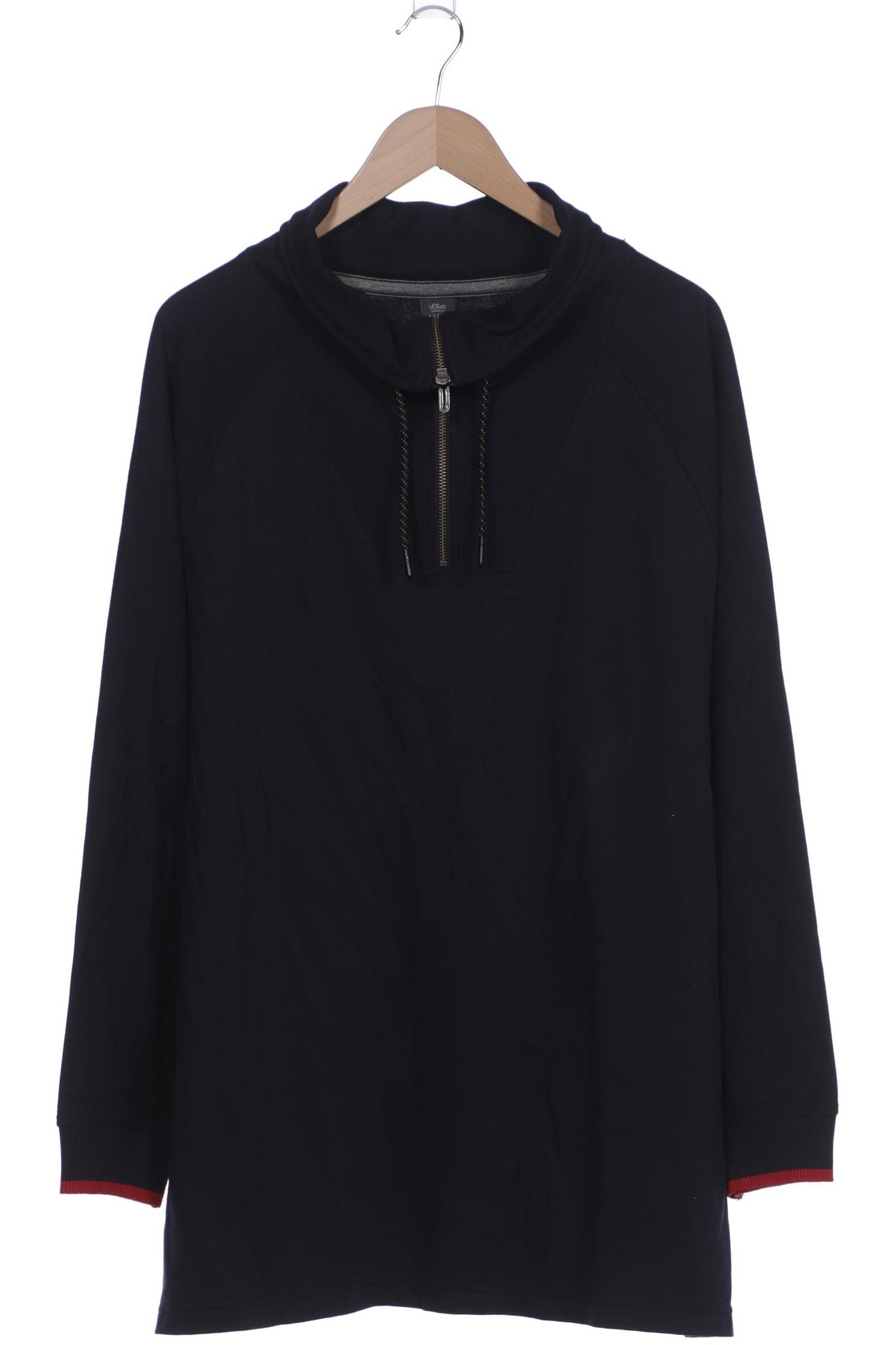 

QS by s.Oliver Herren Langarmshirt, marineblau, Gr. 58
