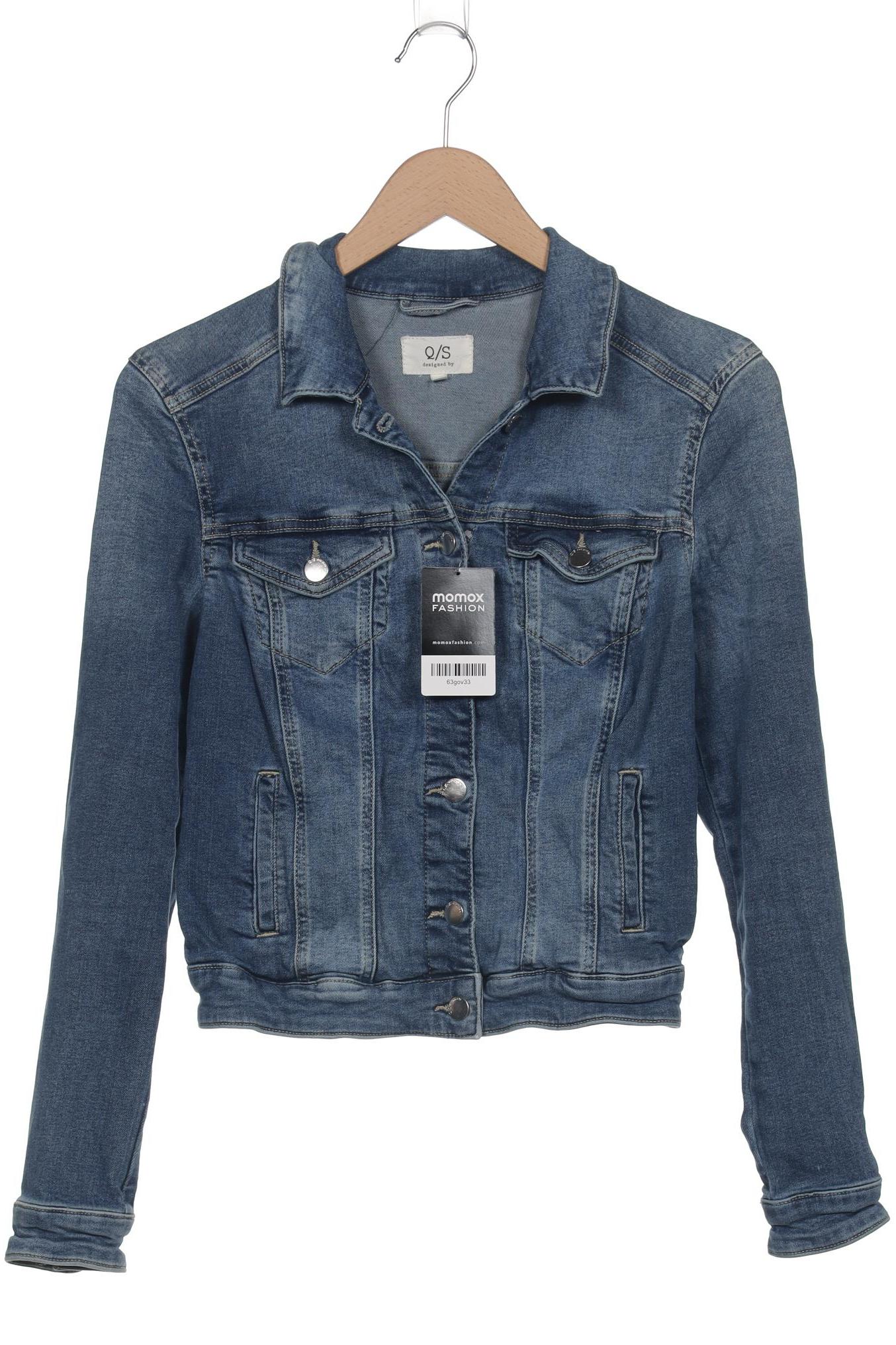 

QS by s.Oliver Damen Jacke, blau, Gr. 38