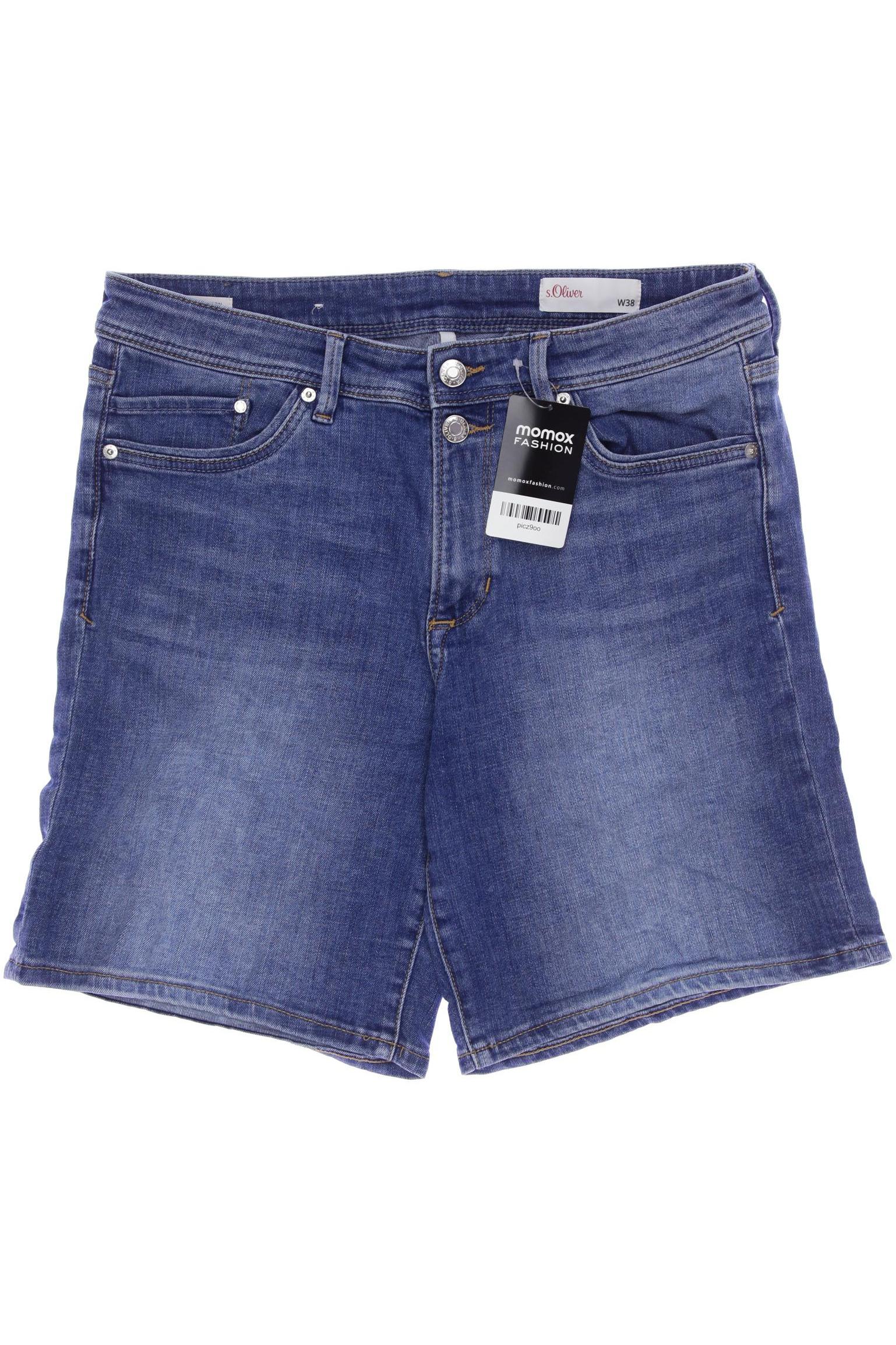 

QS by s.Oliver Damen Shorts, blau, Gr. 38