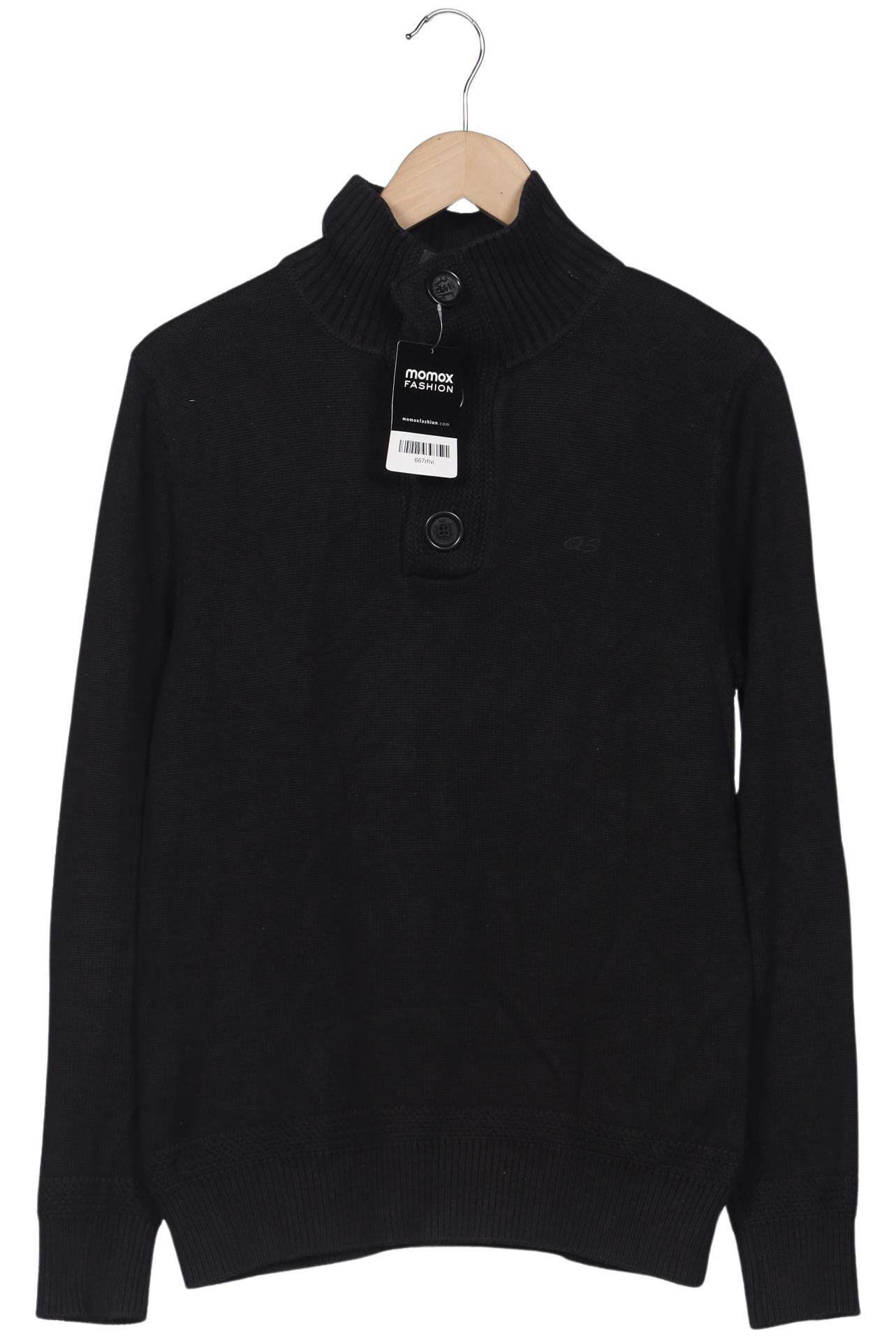 Thumbnail - QS by s.Oliver Herren Pullover, schwarz, Gr. 46