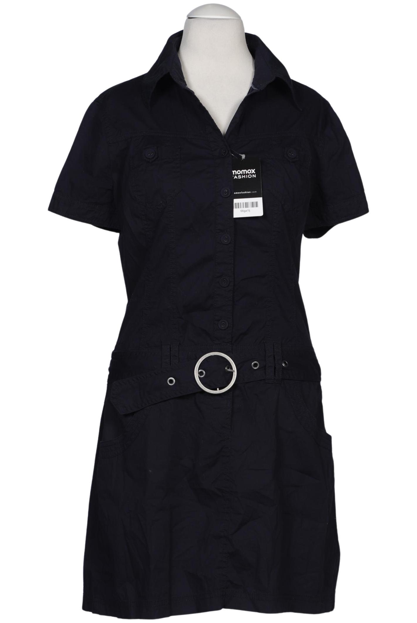 

QS by s.Oliver Damen Kleid, marineblau, Gr. 36