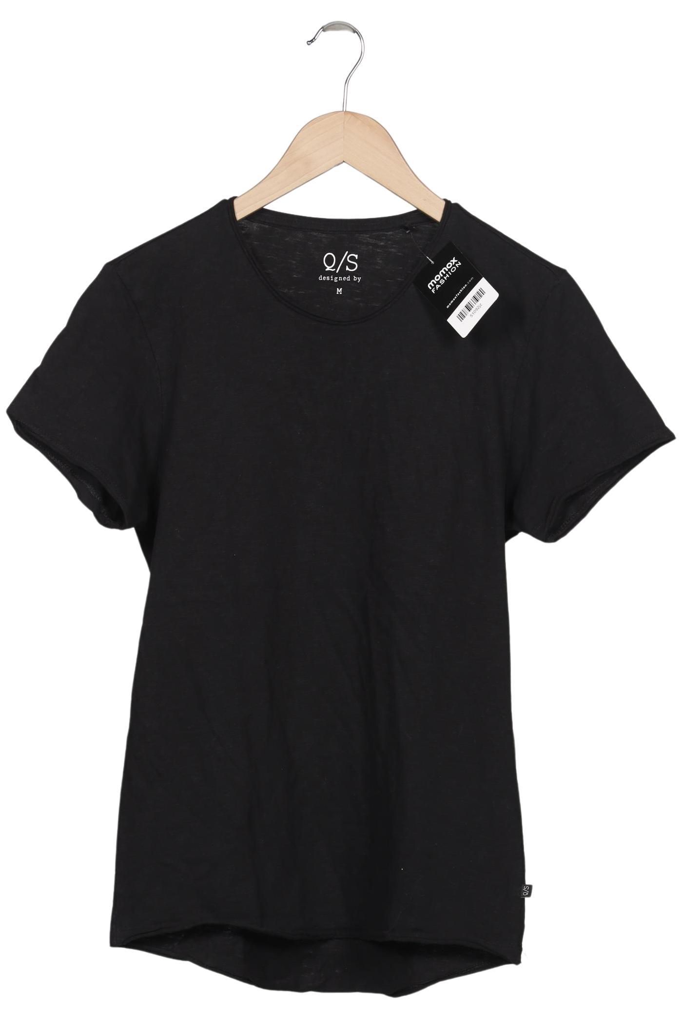 Thumbnail - QS by s.Oliver Herren T-Shirt, schwarz, Gr. 48