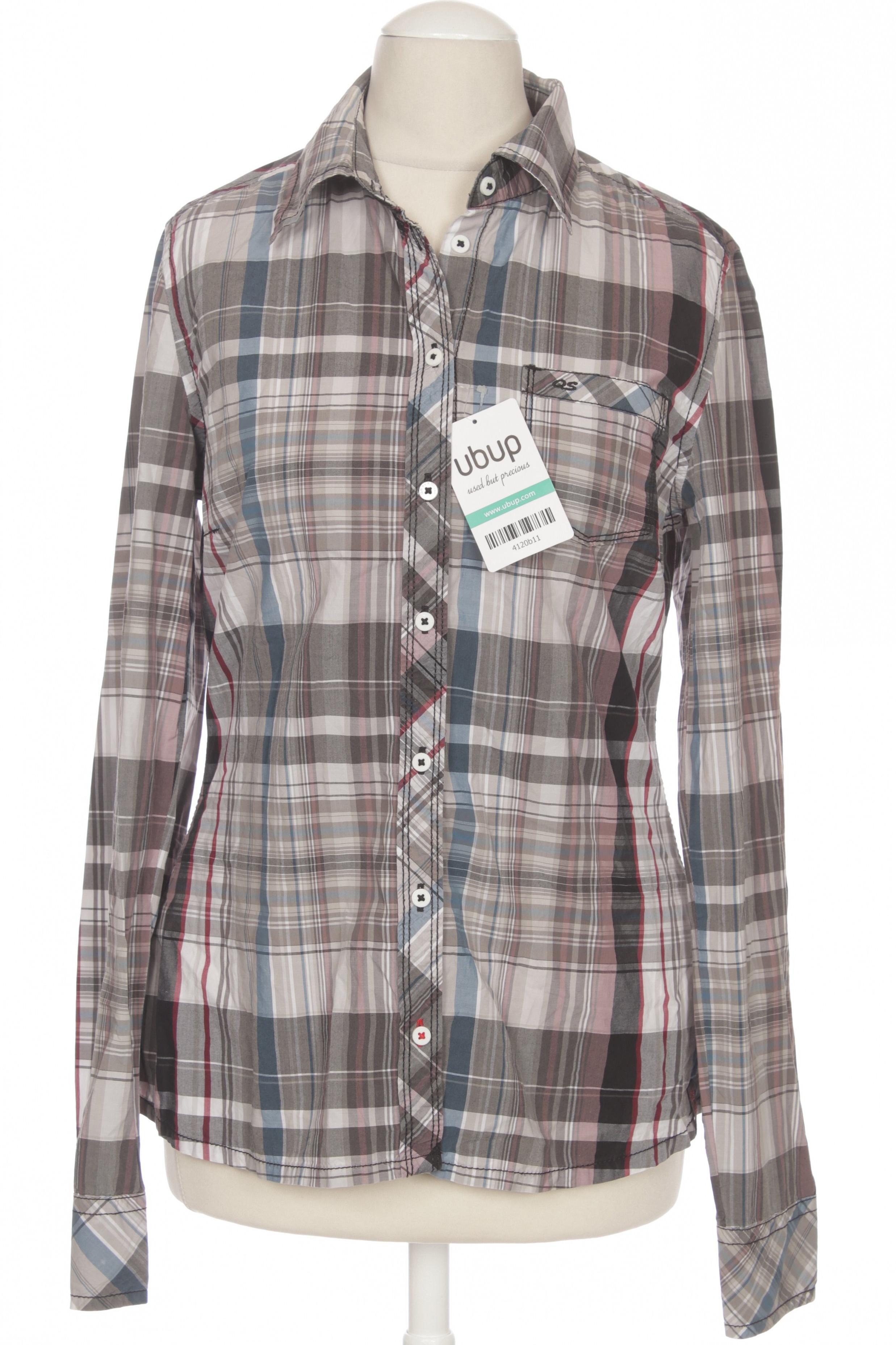 

QS by s.Oliver Damen Bluse, grau, Gr. 34