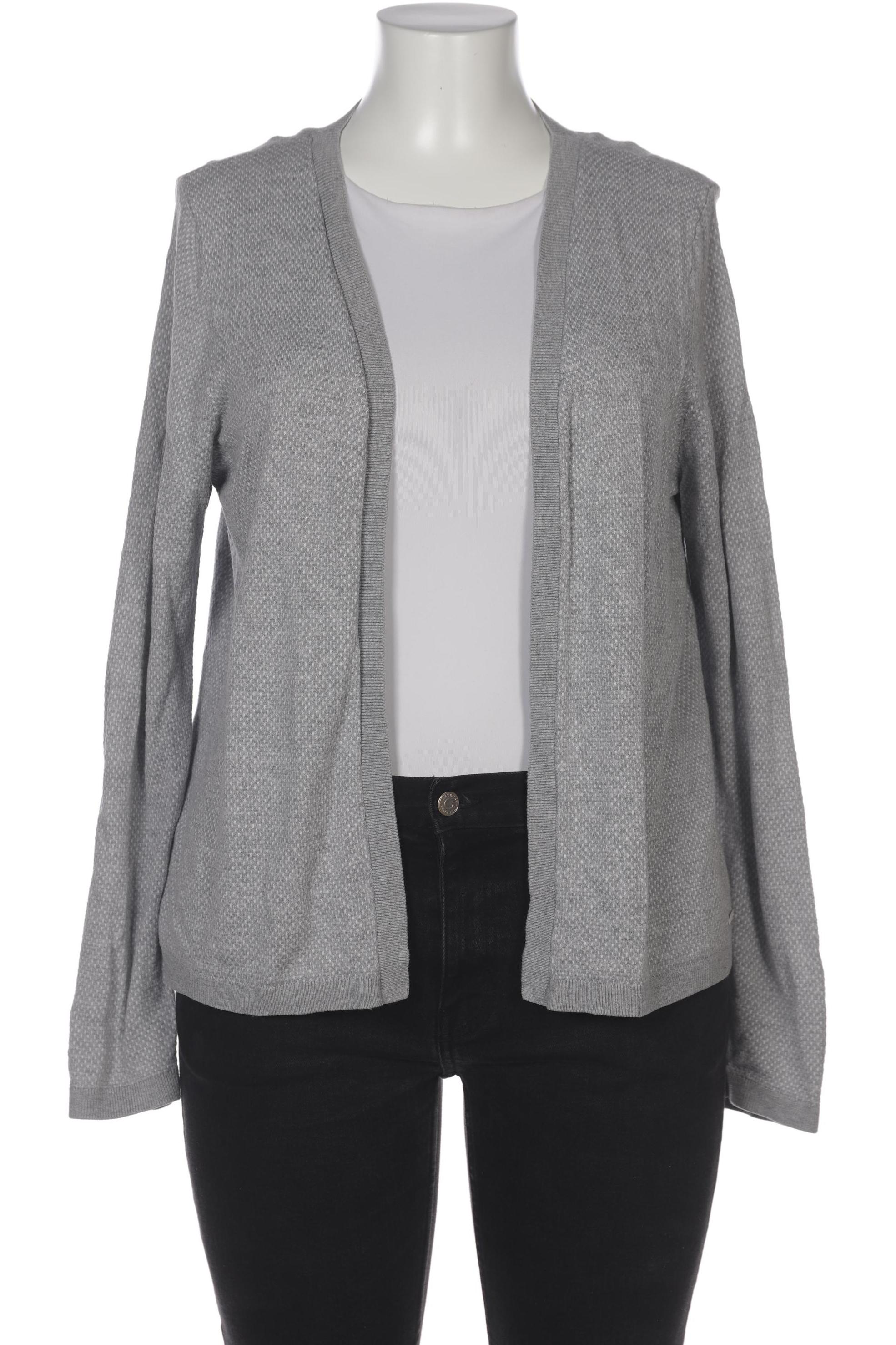 

QS by s.Oliver Damen Strickjacke, grau, Gr. 44