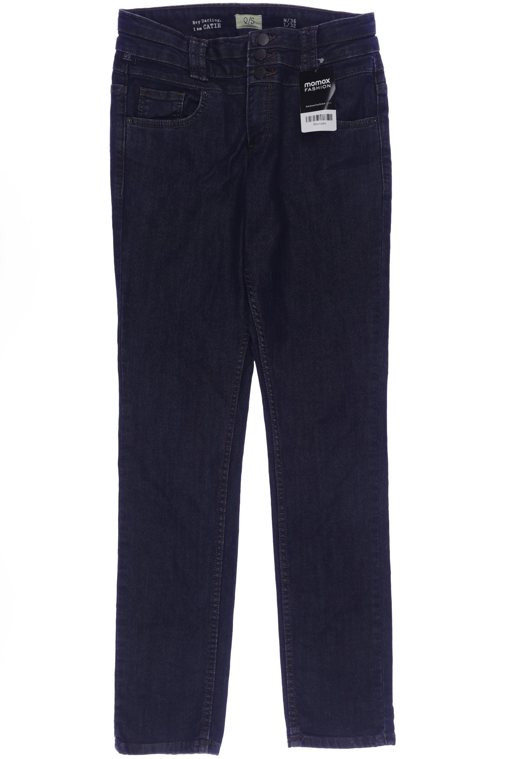 

QS by s.Oliver Damen Jeans, marineblau, Gr. 36