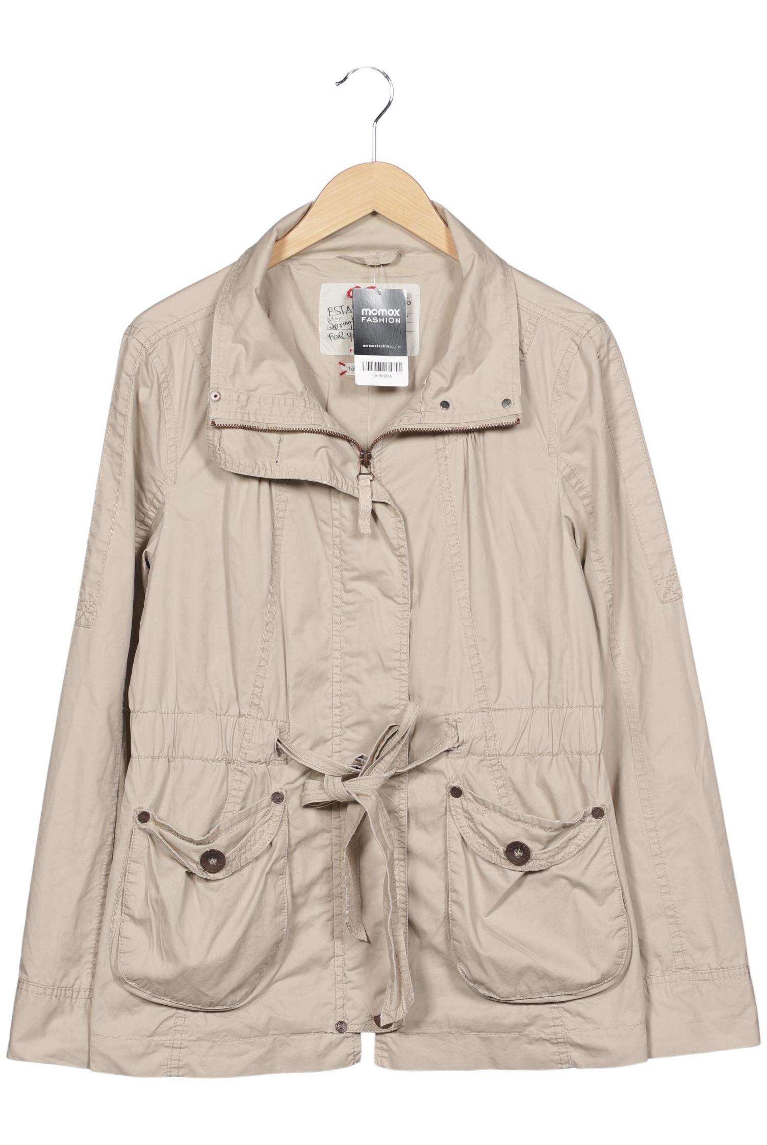 

QS by s.Oliver Damen Jacke, beige, Gr. 42