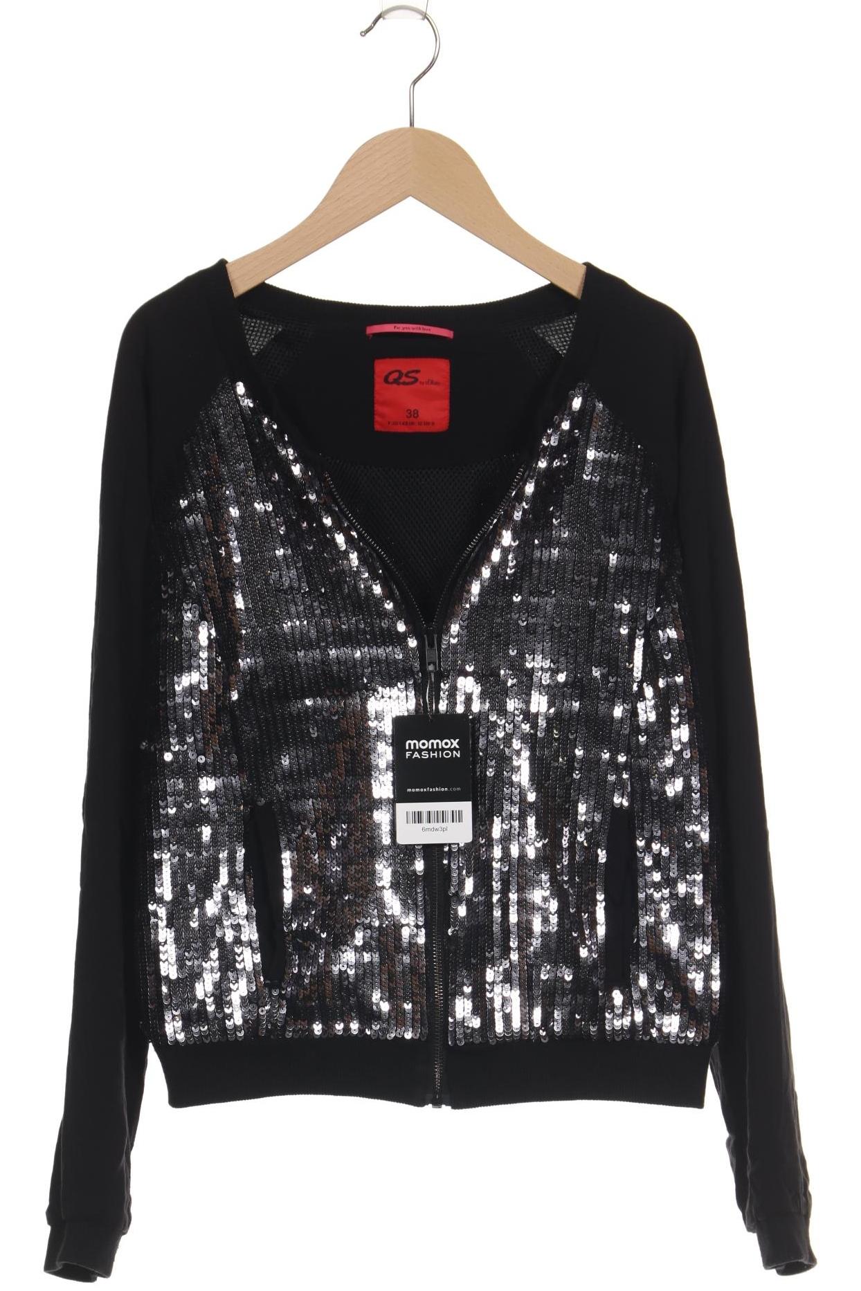

QS by s.Oliver Damen Jacke, schwarz, Gr. 38