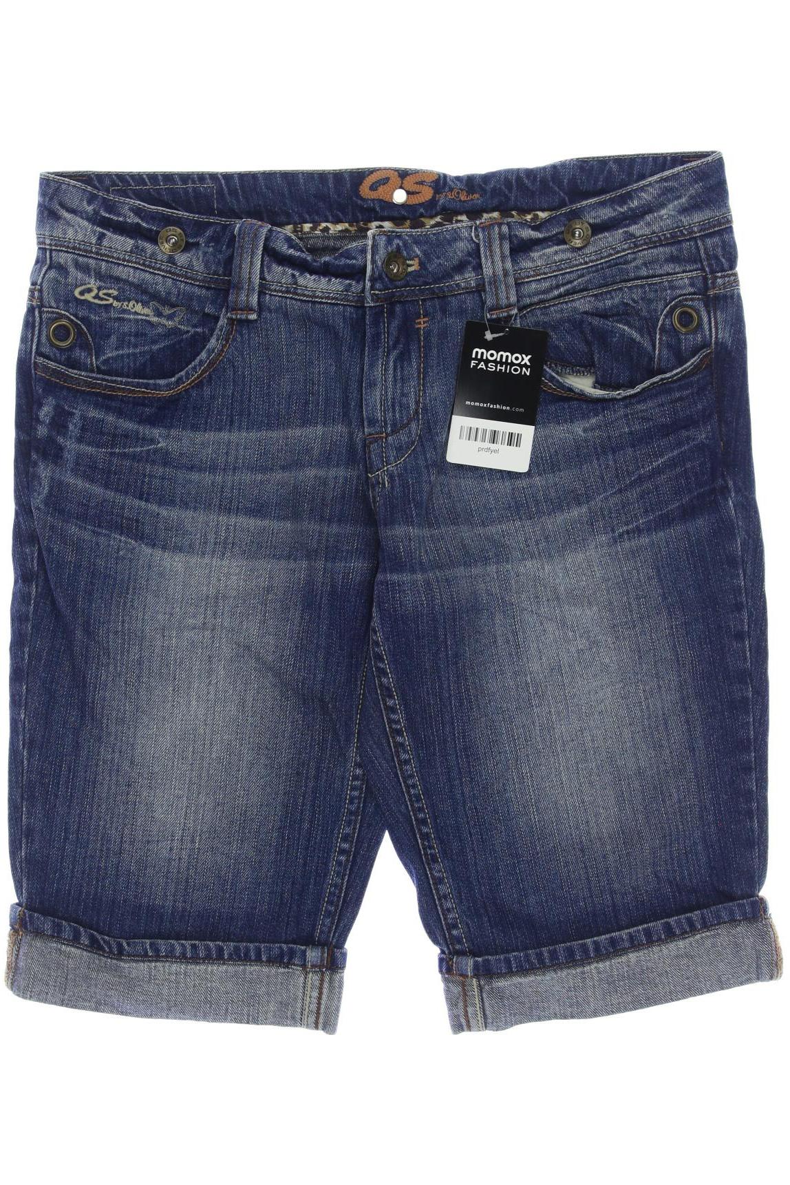 

QS by s.Oliver Damen Shorts, blau, Gr. 38