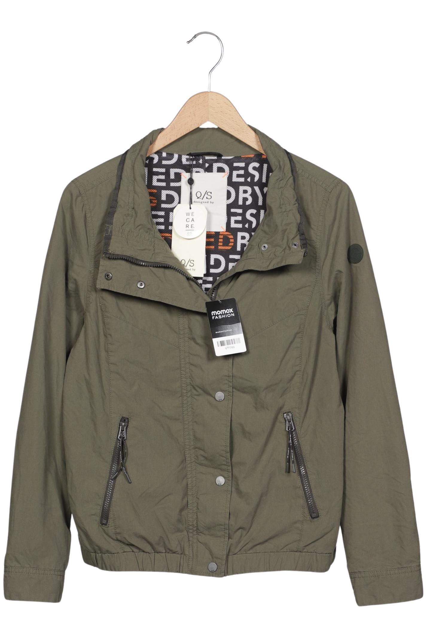 

QS by s.Oliver Damen Jacke, grün, Gr. 42