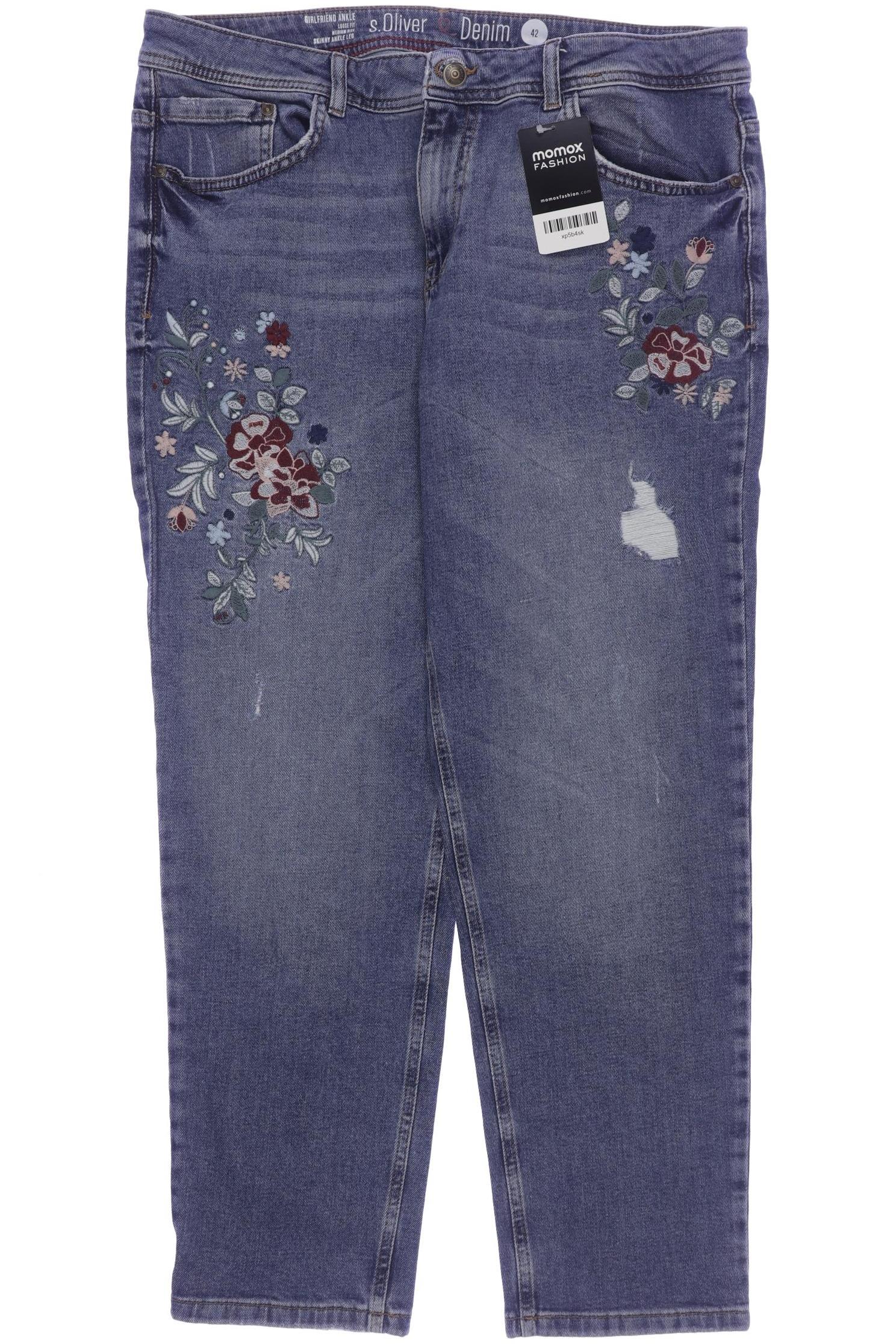 

QS by s.Oliver Damen Jeans, blau, Gr. 42