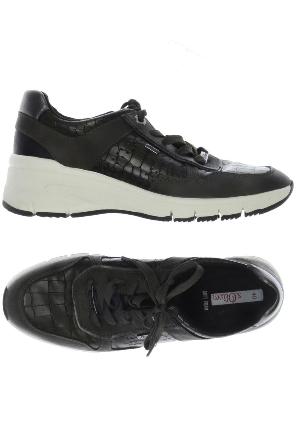

QS by s.Oliver Damen Sneakers, grün, Gr. 40