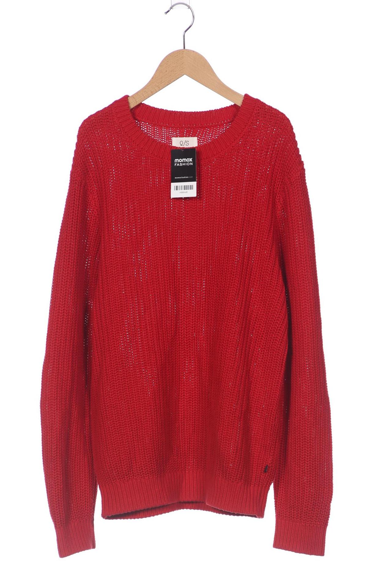 

QS by s.Oliver Herren Pullover, rot, Gr. 52