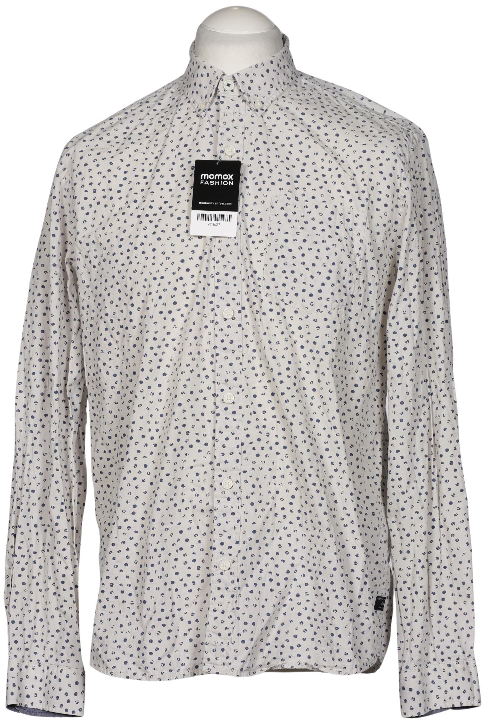 

QS by s.Oliver Herren Hemd, weiß, Gr. 52