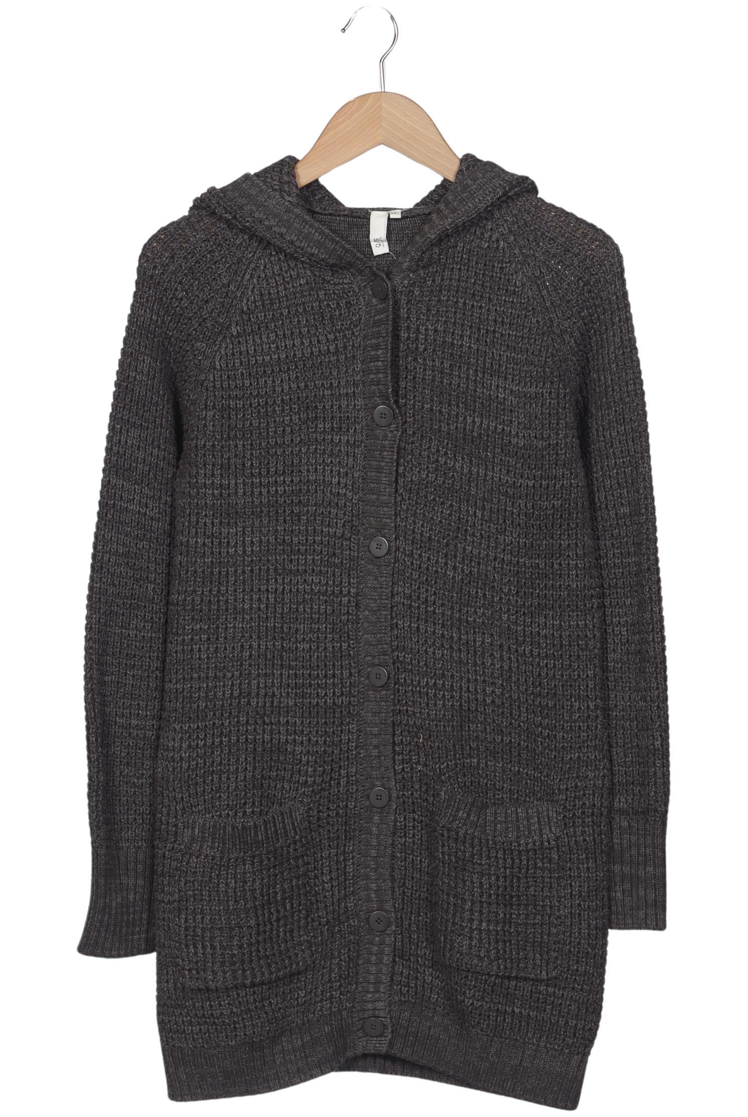 

QS by s.Oliver Damen Strickjacke, grau, Gr. 46