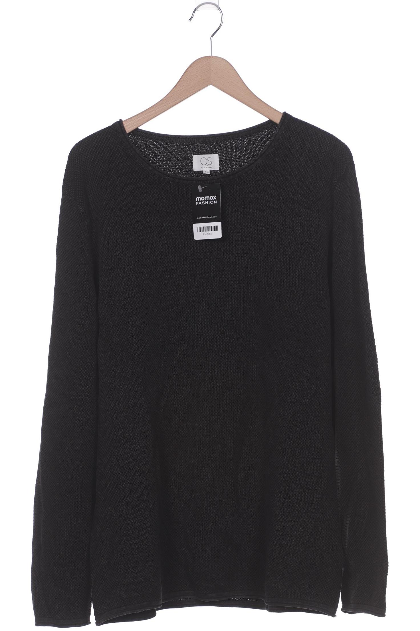 

QS by s.Oliver Herren Pullover, schwarz, Gr. 54