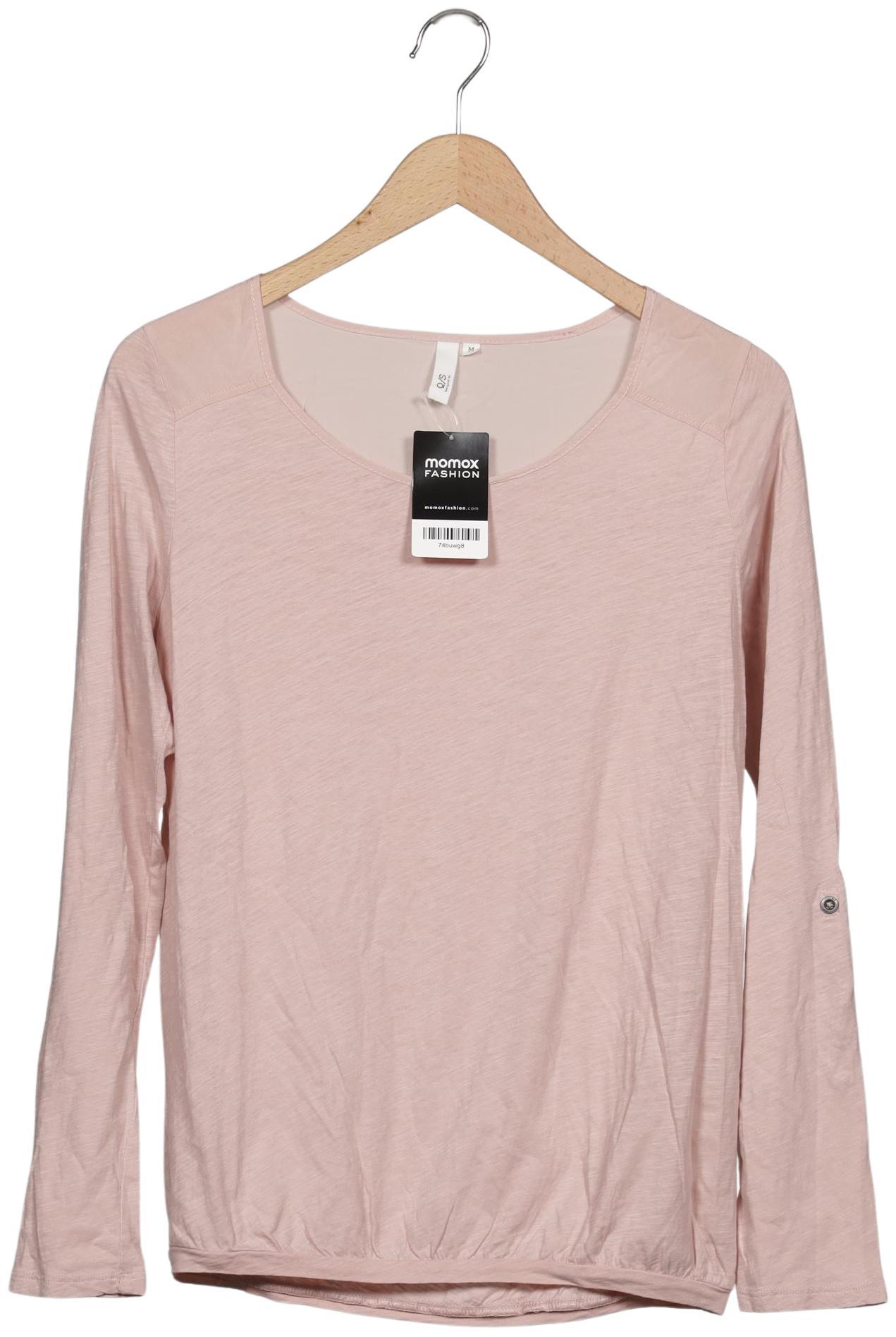 

QS by s.Oliver Damen Langarmshirt, pink, Gr. 38